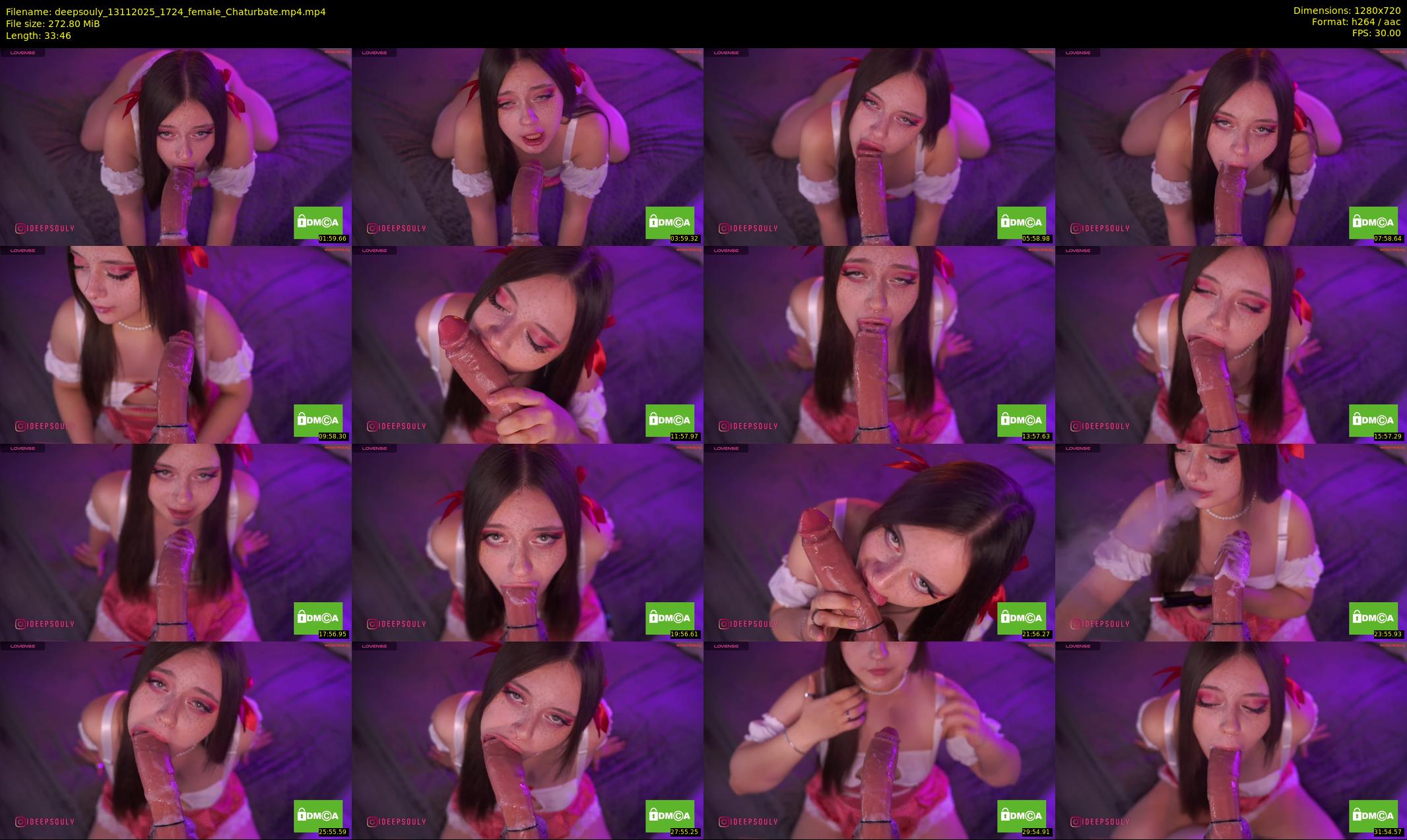 deepsouly — 34 minute Chaturbate female cam show recording, 720p, Nov 13, 2025