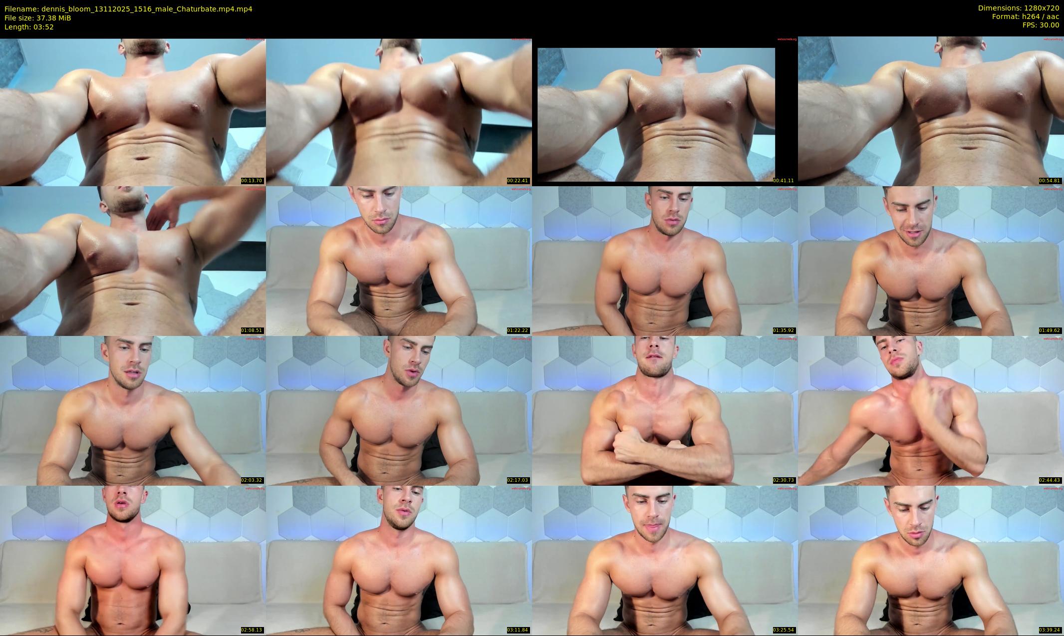 dennis_bloom — 4 minute Chaturbate male cam show recording, 720p, Nov 13, 2025