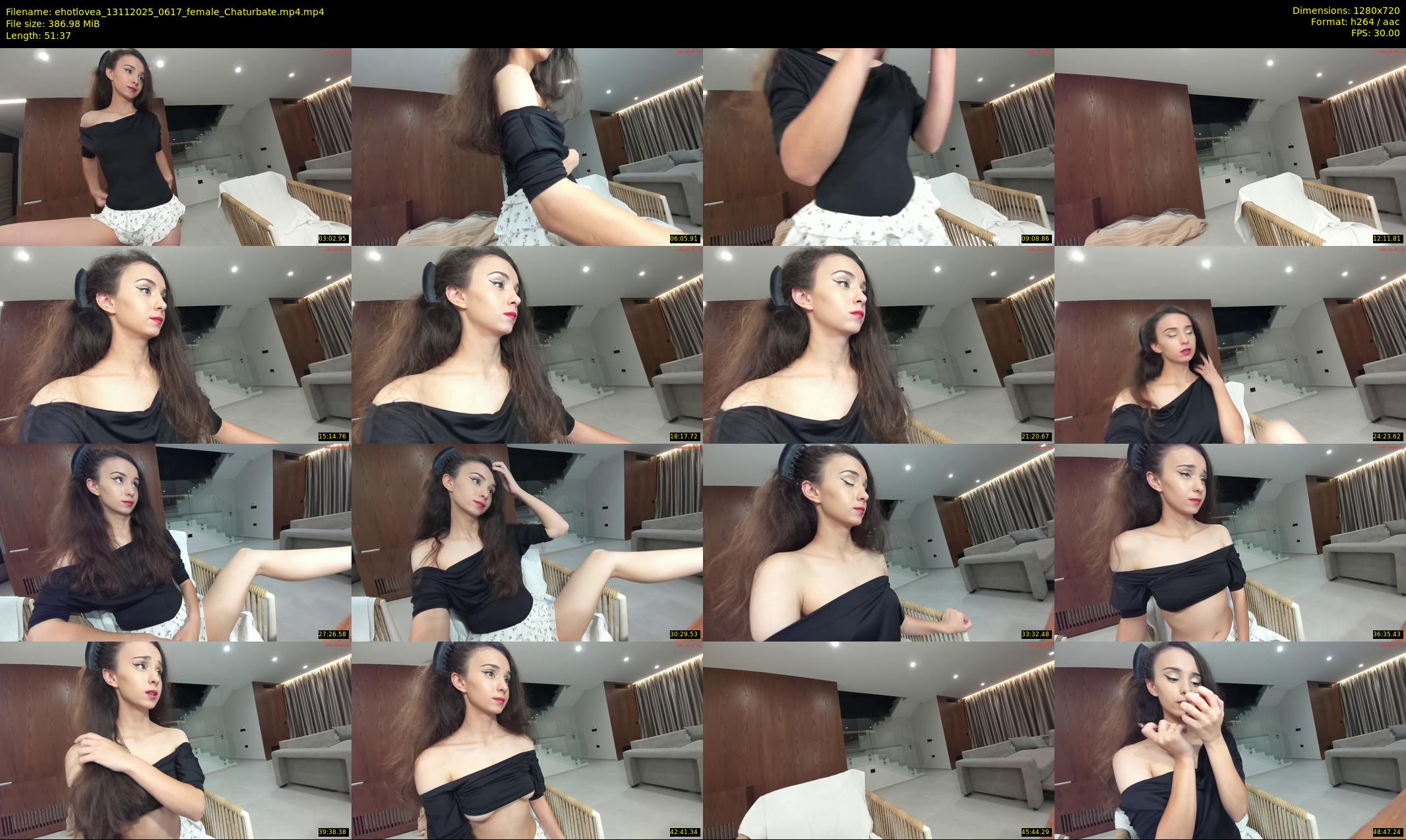 ehotlovea — 52 minute Chaturbate female cam show recording, 720p, Nov 13, 2025