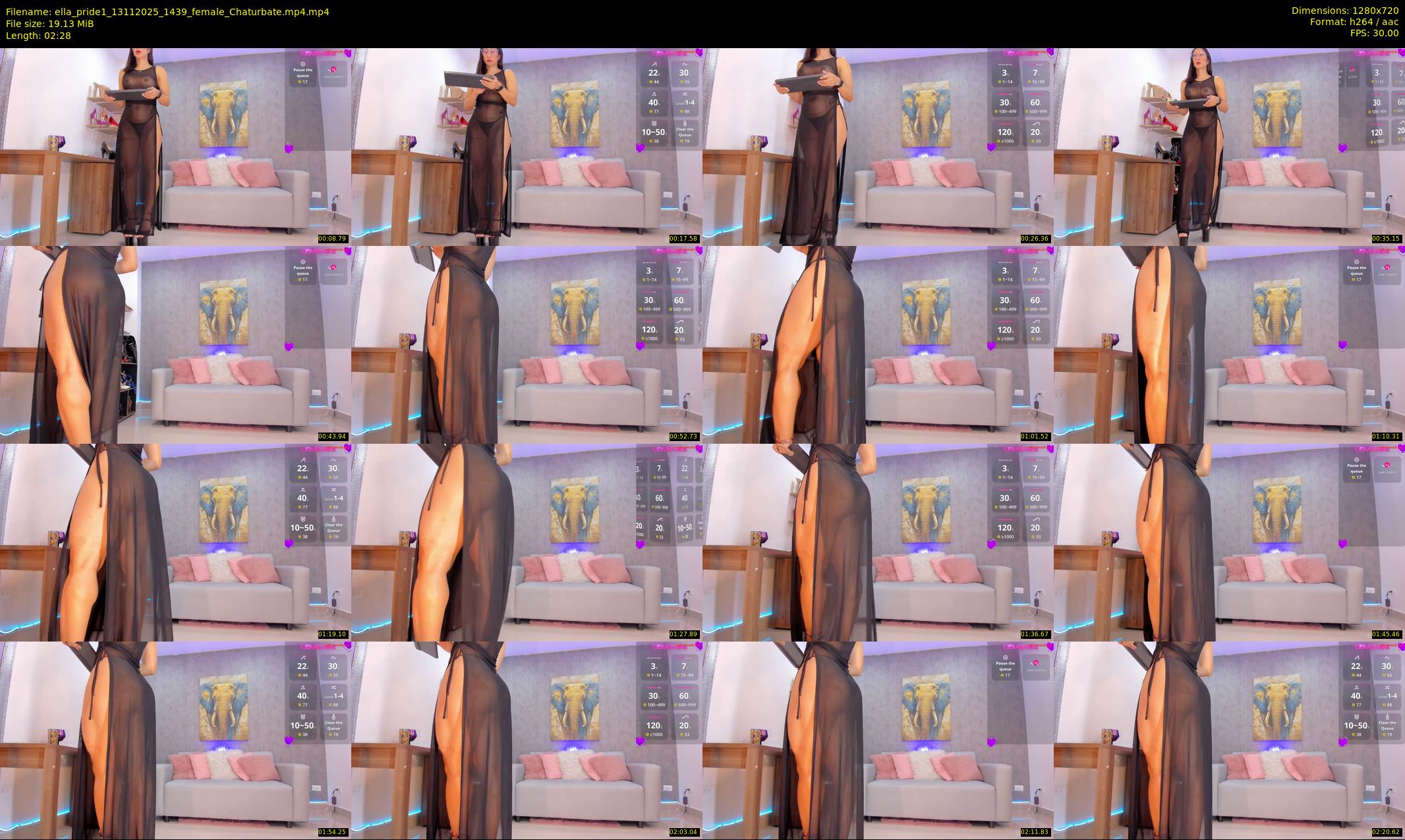 ella_pride1 — 3 minute Chaturbate female cam show recording, 720p, Nov 13, 2025
