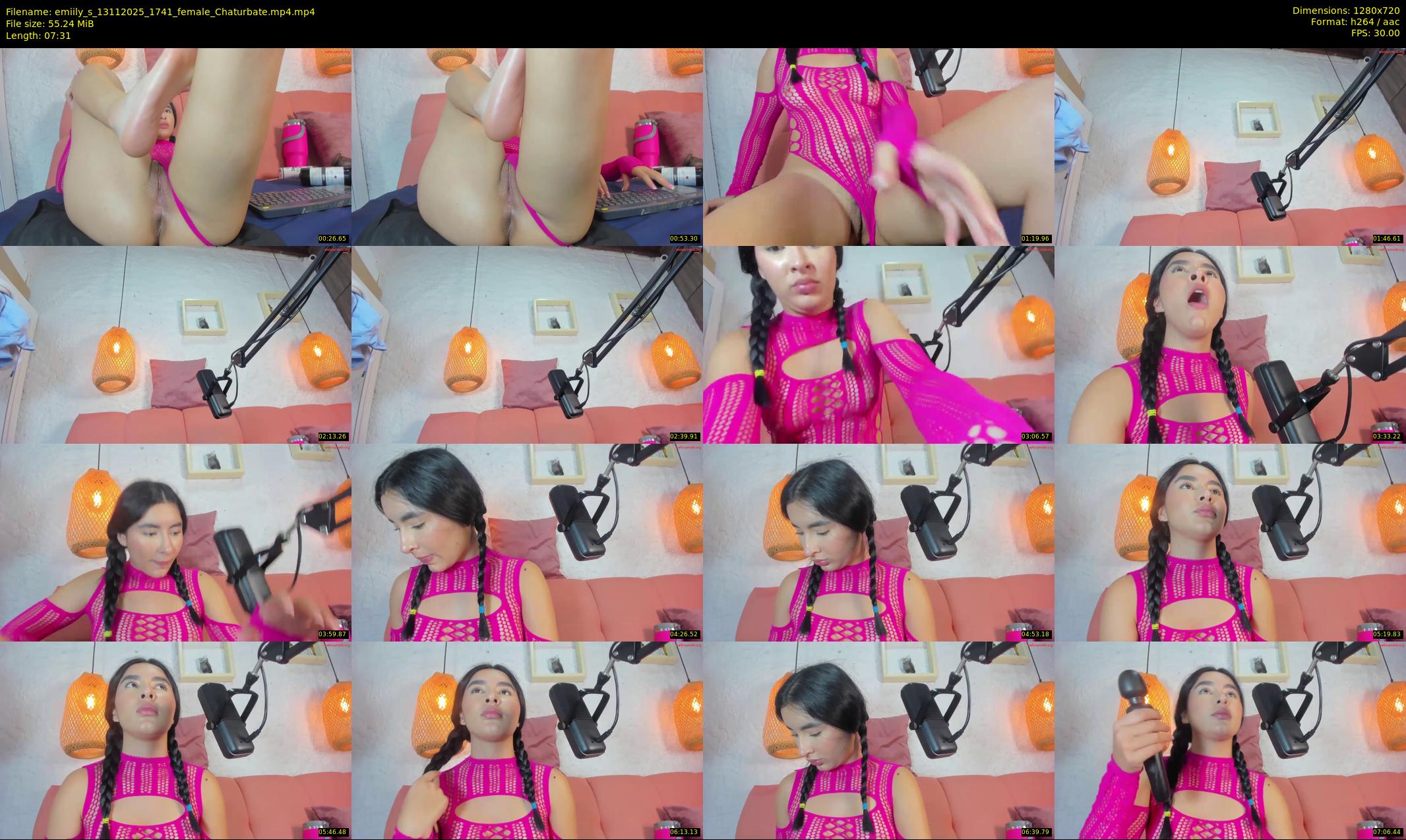 emiily_s — 8 minute Chaturbate female cam show recording, 720p, Nov 13, 2025