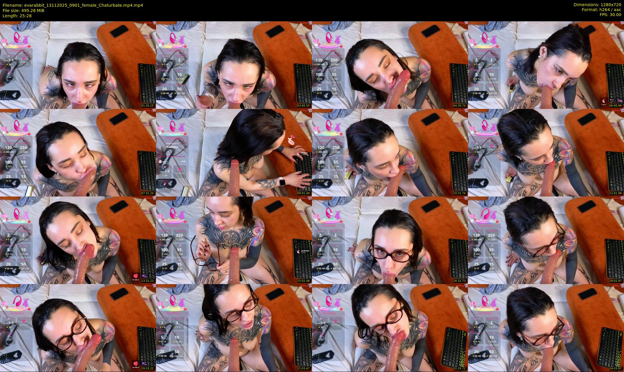 evarabbit — 26 minute Chaturbate female cam show recording, 720p, Nov 13, 2025