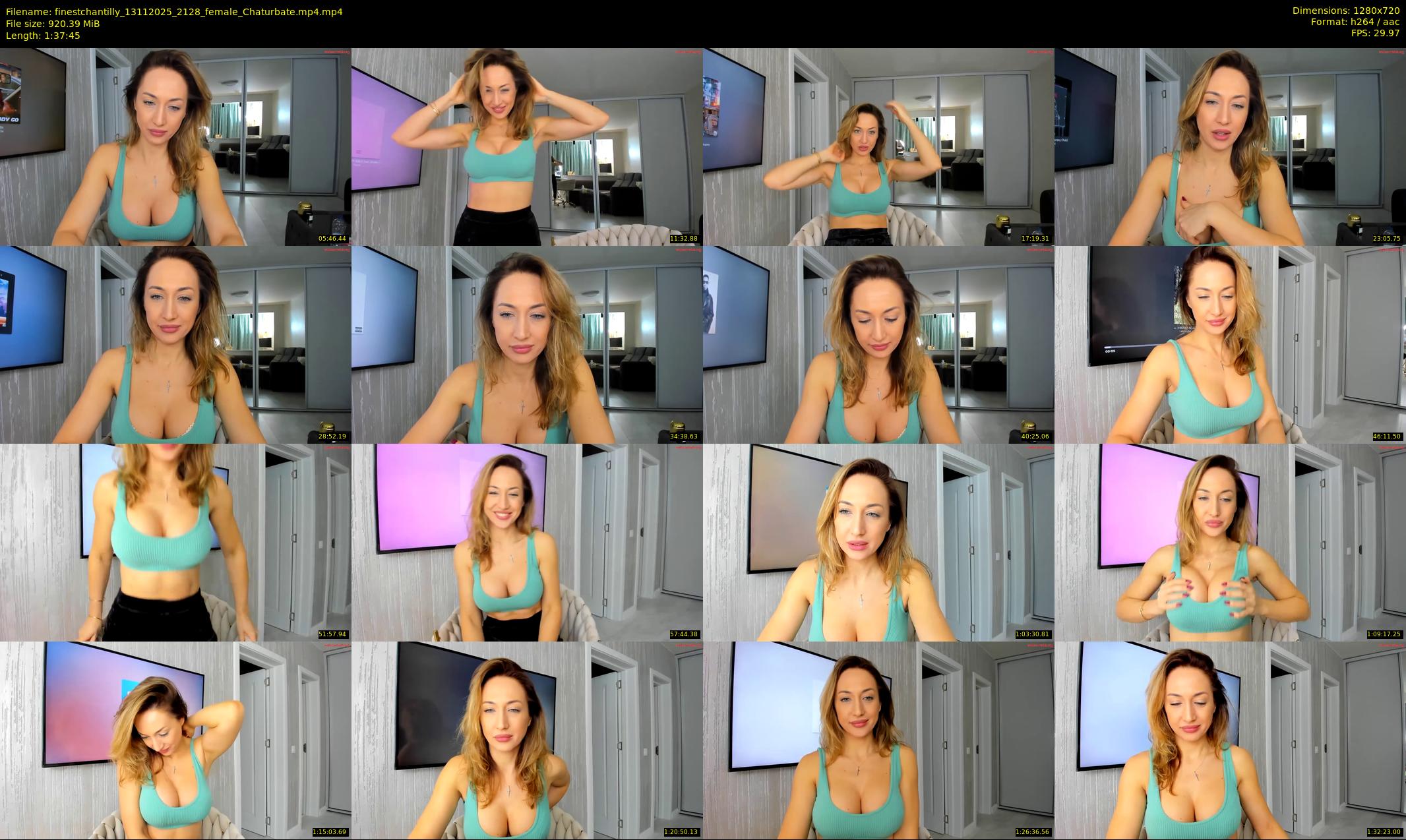 finestchantilly — 98 minute Chaturbate female cam show recording, 720p, Nov 13, 2025