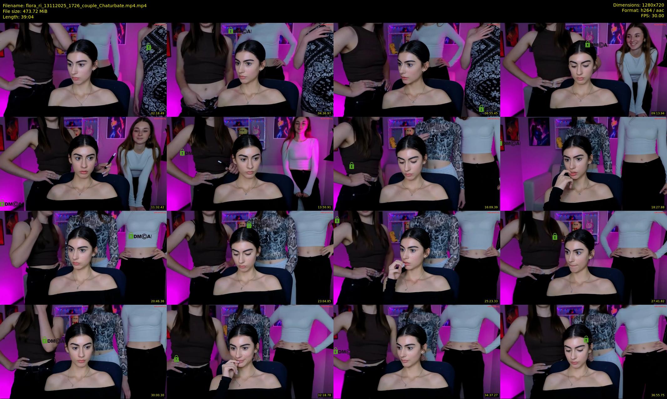 flora_ri — 40 minute Chaturbate female cam show recording, 720p, Nov 13, 2025