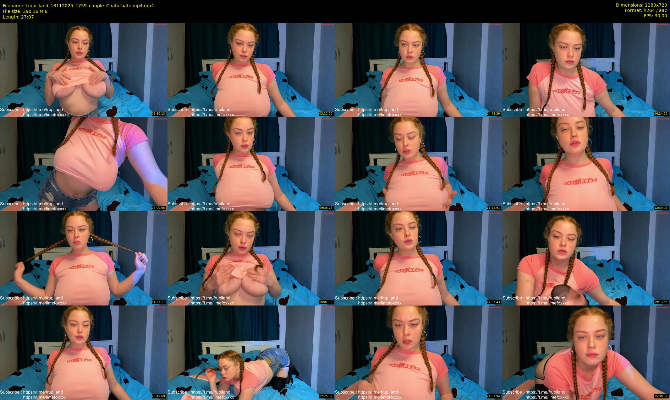 frupi_land — 28 minute Chaturbate couple cam show recording, 720p, Nov 13, 2025