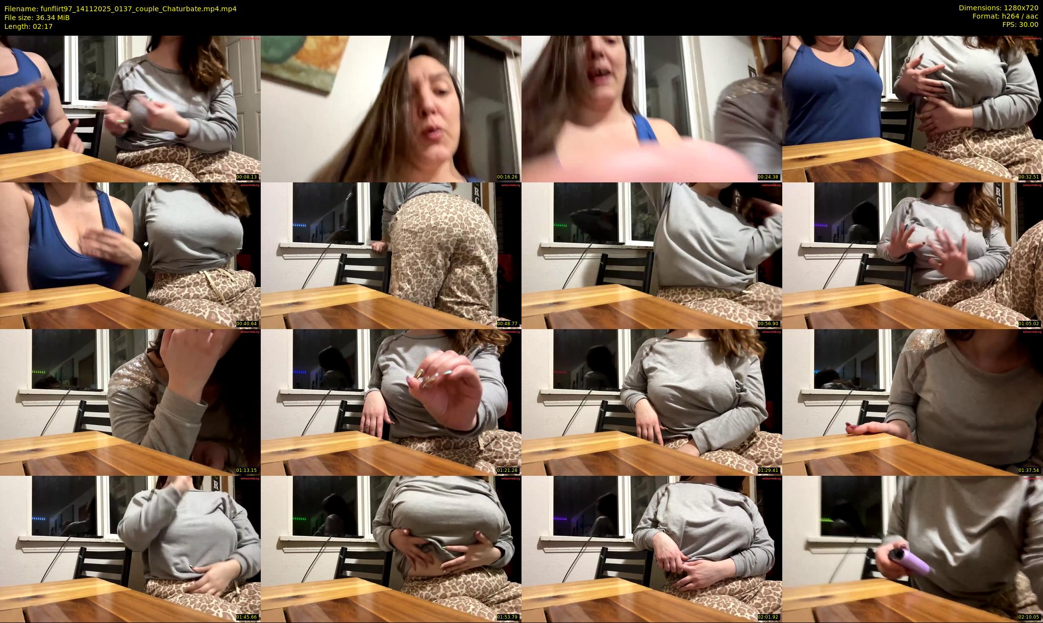 funflirt97 — 3 minute Chaturbate female cam show recording, 720p, Nov 14, 2025