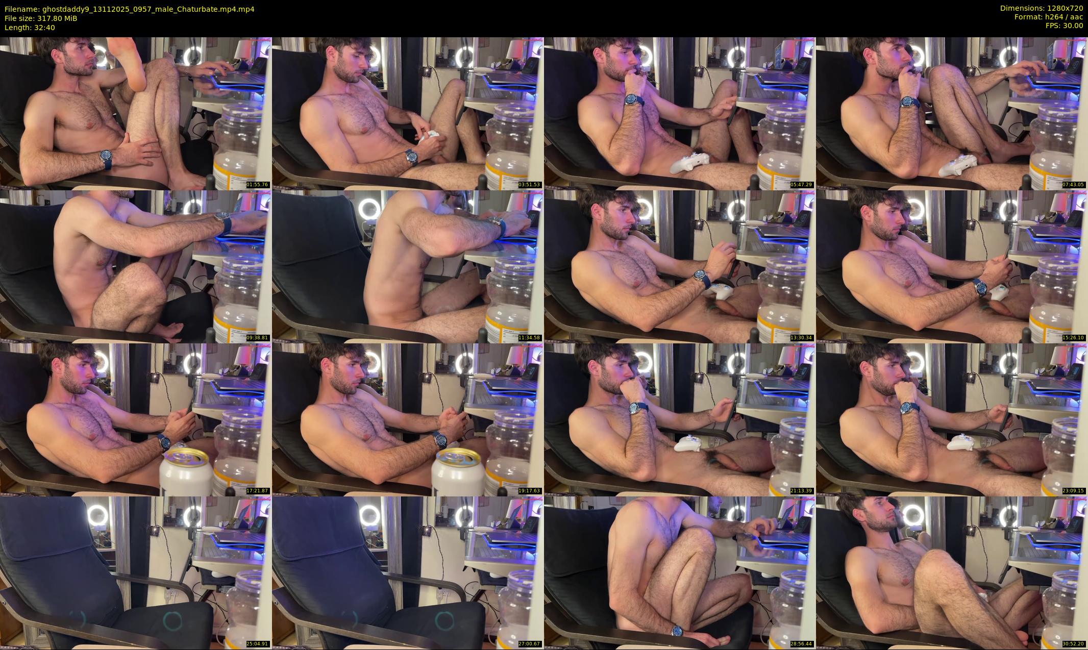 ghostdaddy9 — 33 minute Chaturbate male cam show recording, 720p, Nov 13, 2025