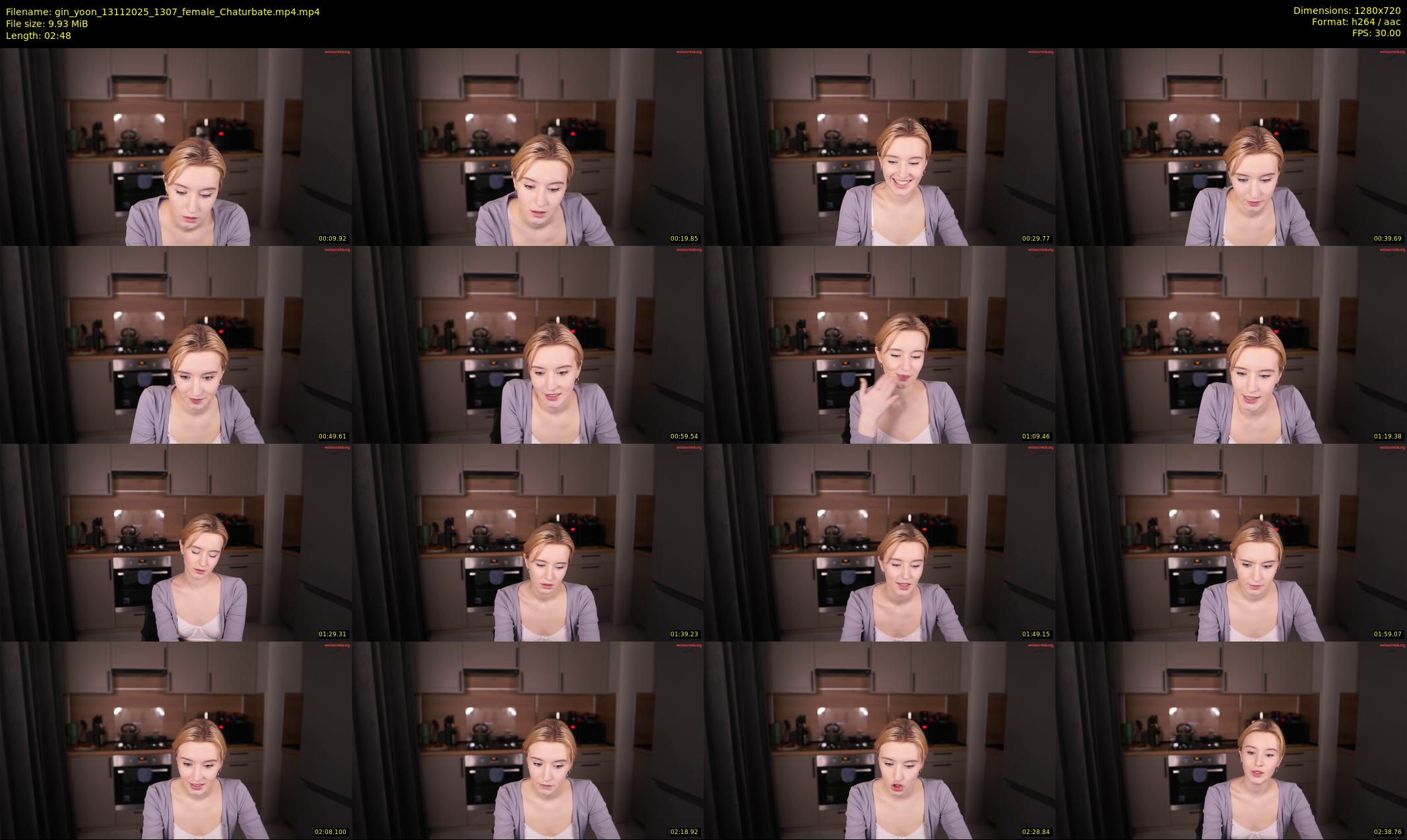 gin_yoon — 3 minute Chaturbate female cam show recording, 720p, Nov 13, 2025