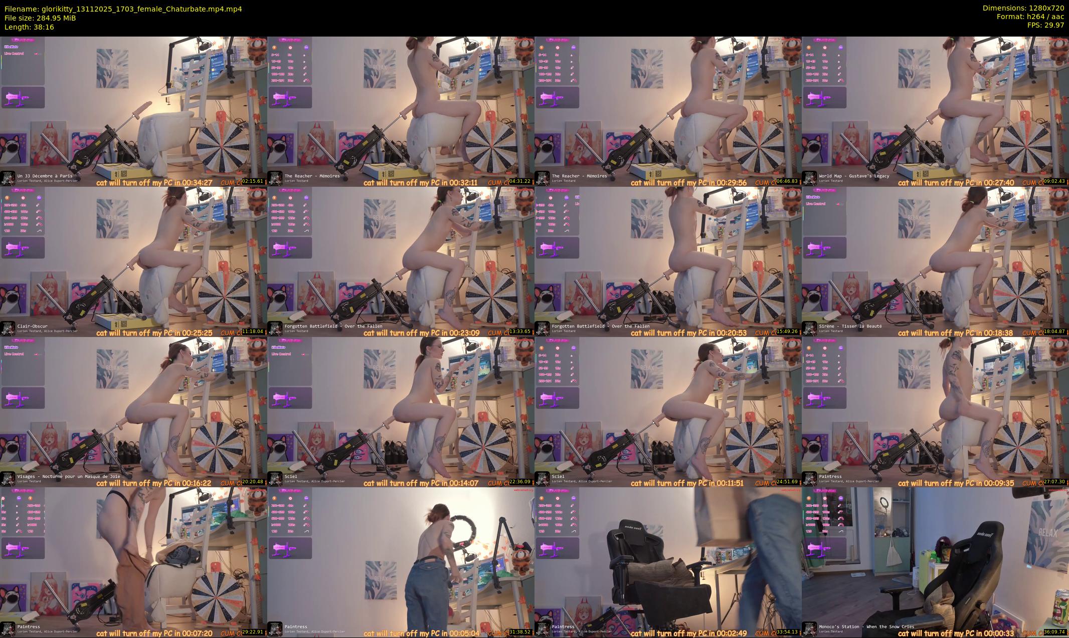 glorikitty — 39 minute Chaturbate female cam show recording, 720p, Nov 13, 2025