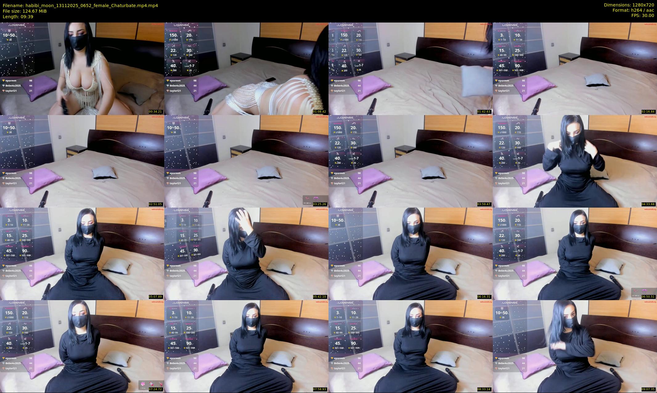 habibi_moon — 10 minute Chaturbate female cam show recording, 720p, Nov 13, 2025