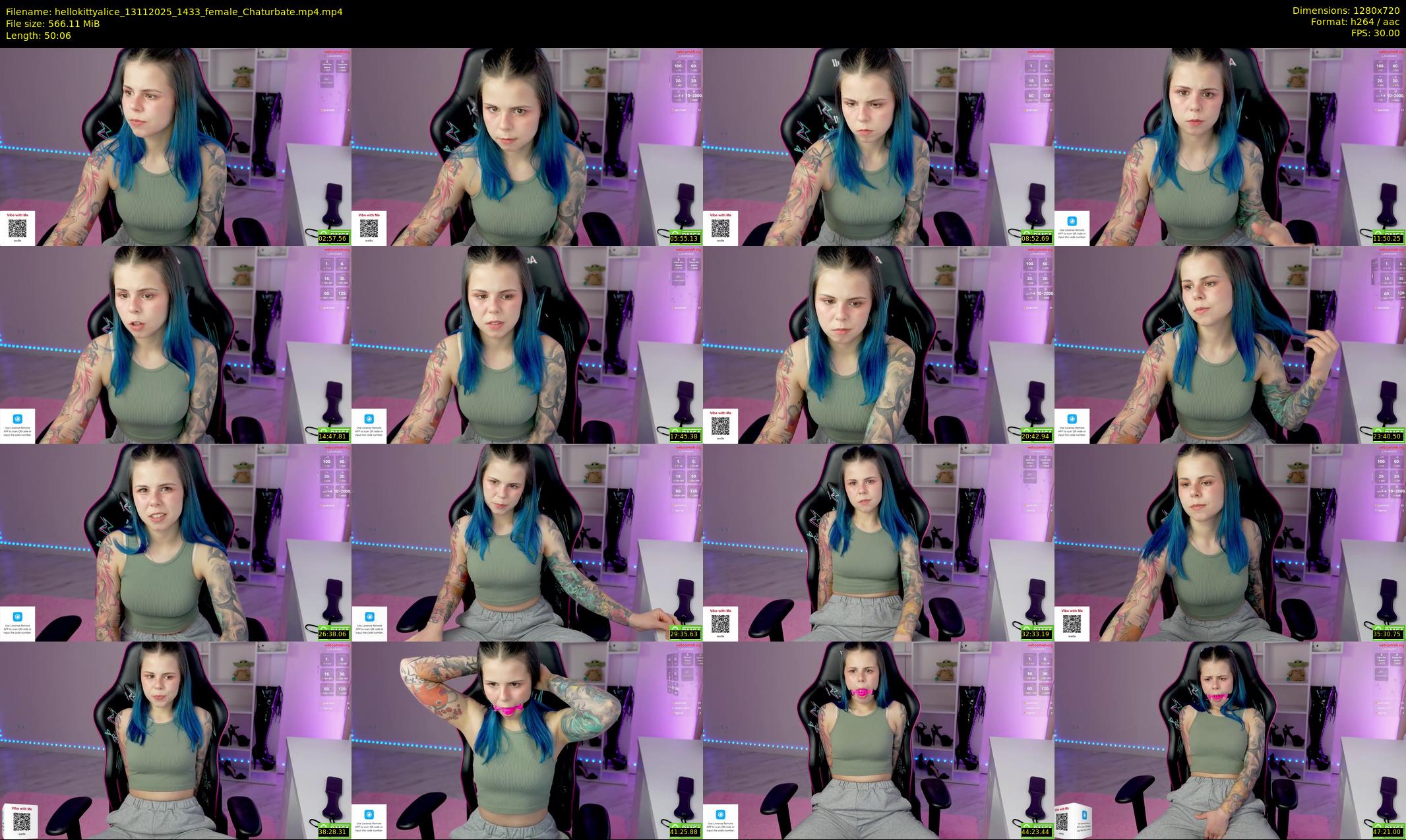 hellokittyalice — 51 minute Chaturbate female cam show recording, 720p, Nov 13, 2025