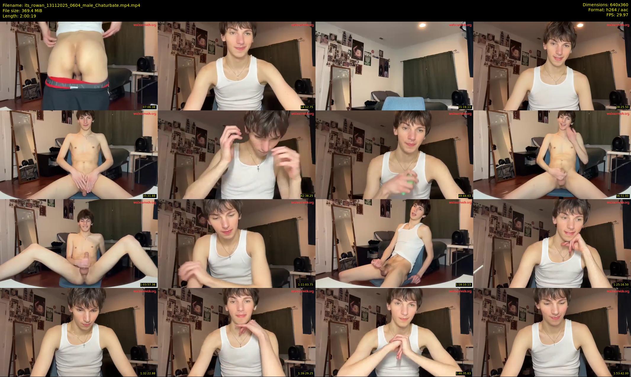 its_rowan — 121 minute Chaturbate male cam show recording, 360p, Nov 13, 2025