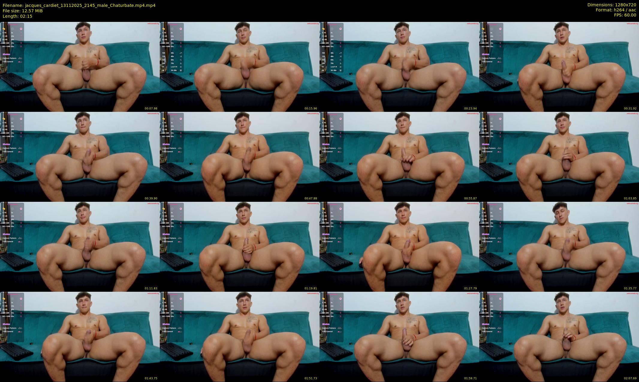 jacques_cardiet — 3 minute Chaturbate male cam show recording, 720p, Nov 13, 2025