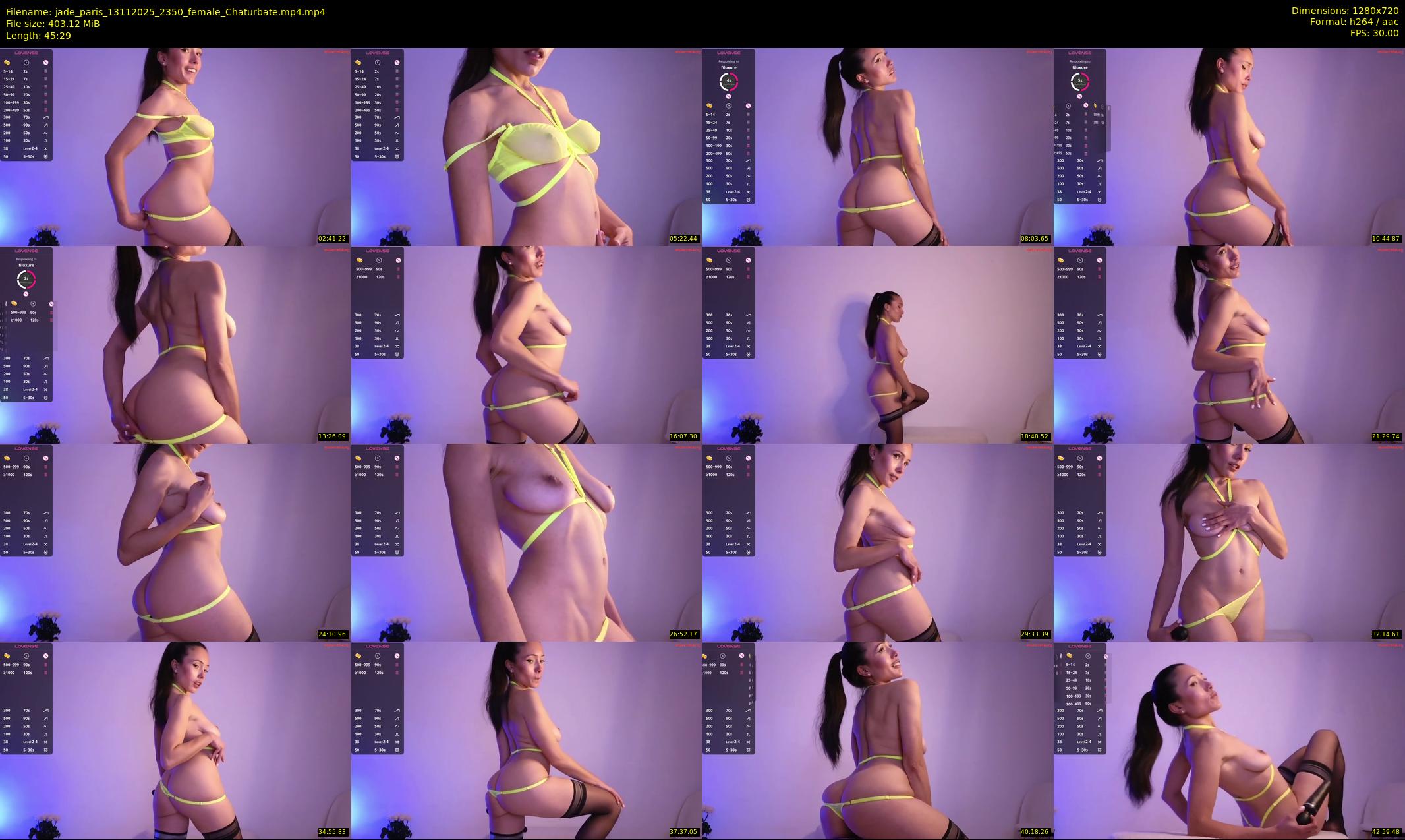 jade_paris — 46 minute Chaturbate female cam show recording, 720p, Nov 13, 2025