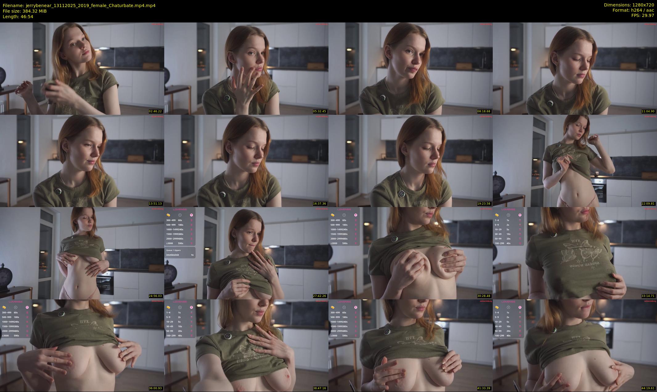 jerrybenear — 47 minute Chaturbate female cam show recording, 720p, Nov 13, 2025