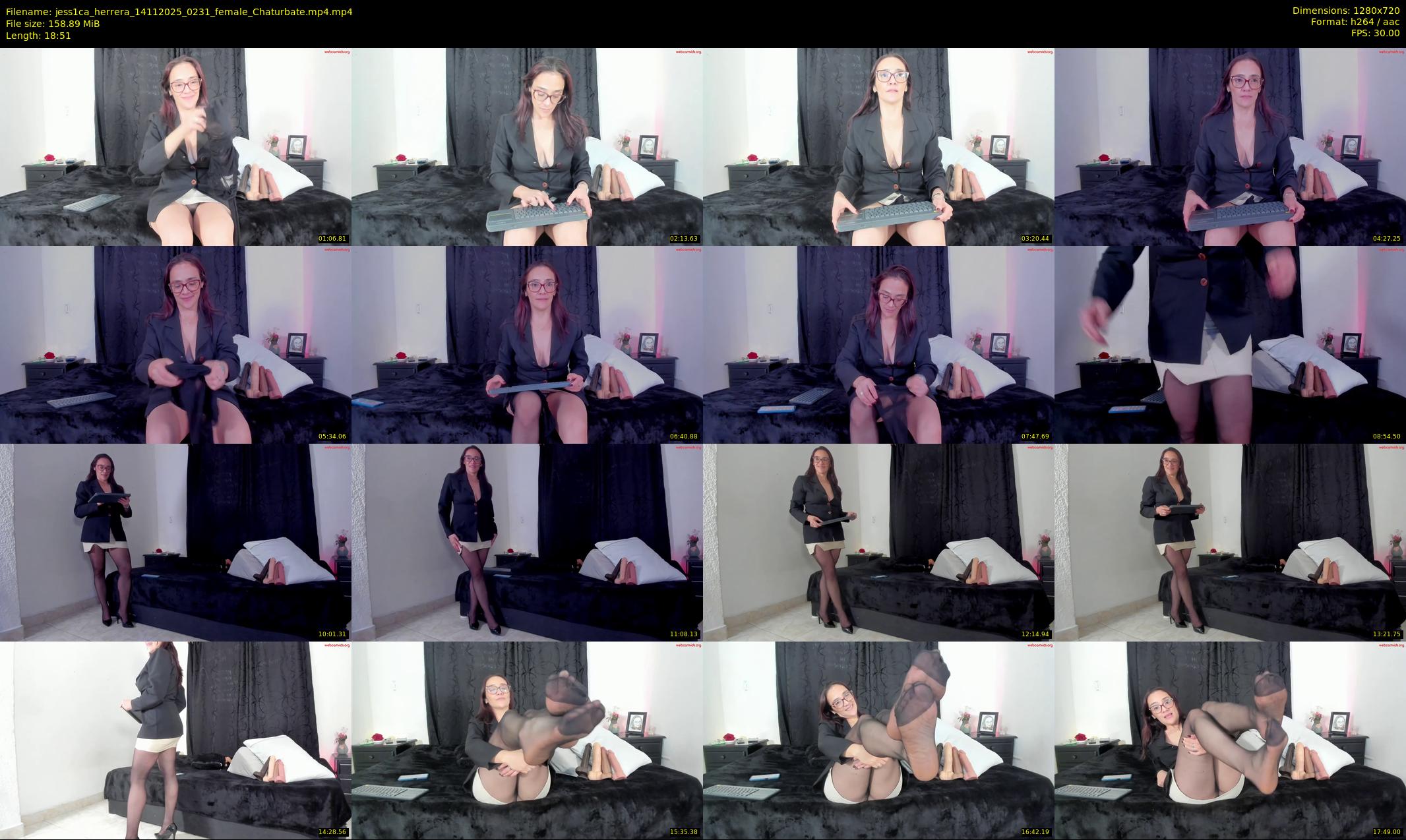 jess1ca_herrera — 19 minute Chaturbate female cam show recording, 720p, Nov 14, 2025