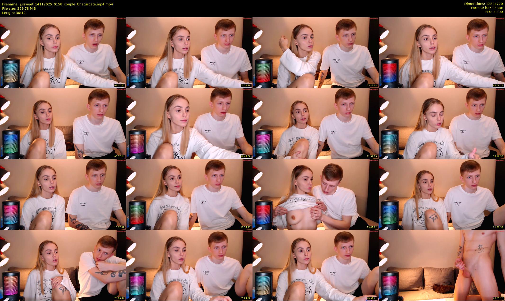 julsweet — 31 minute Chaturbate male cam show recording, 720p, Nov 14, 2025