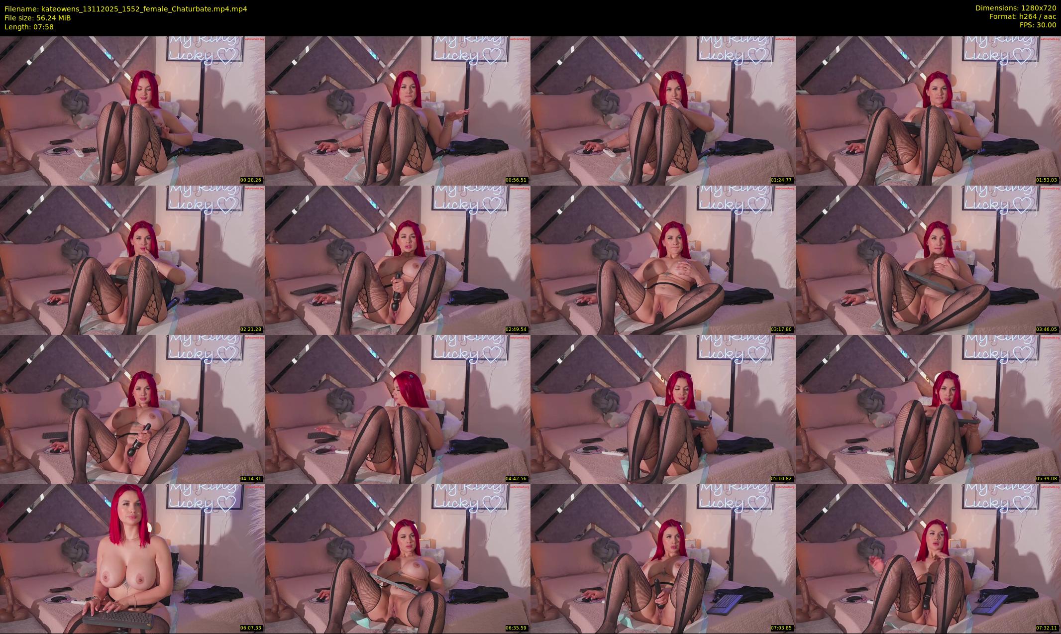 kateowens — 8 minute Chaturbate female cam show recording, 720p, Nov 13, 2025