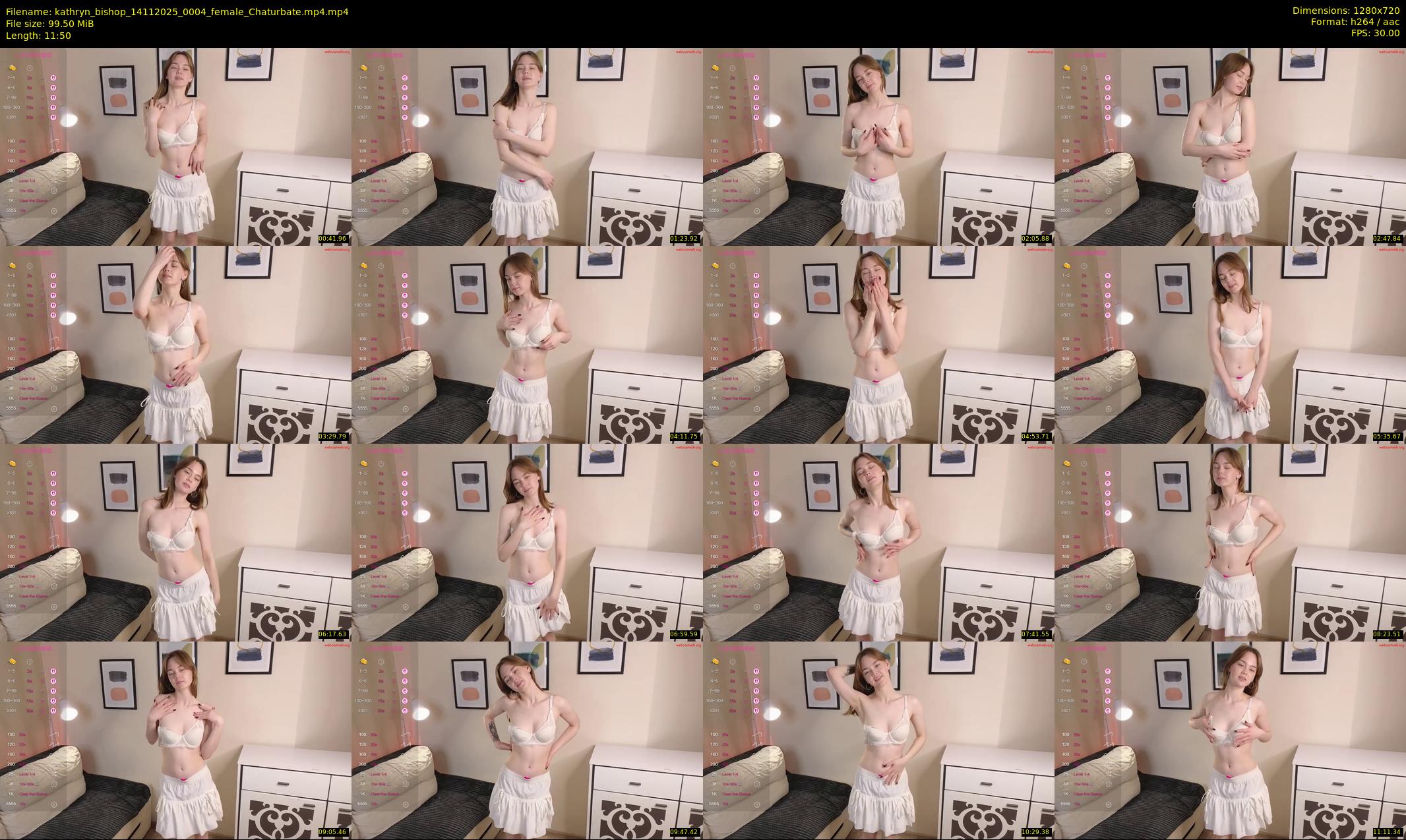 kathryn_bishop — 12 minute Chaturbate female cam show recording, 720p, Nov 14, 2025
