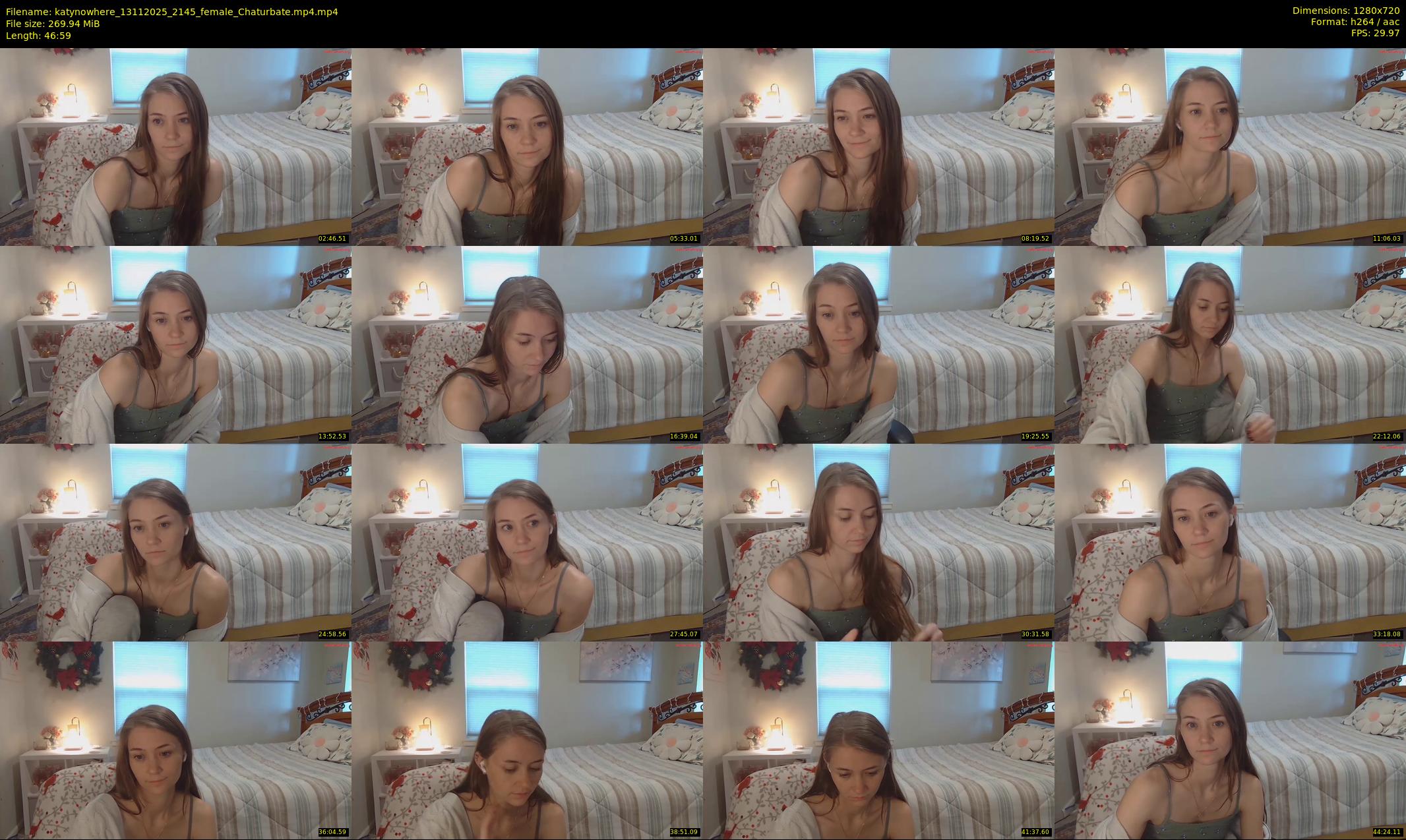 katynowhere — 47 minute Chaturbate female cam show recording, 720p, Nov 13, 2025