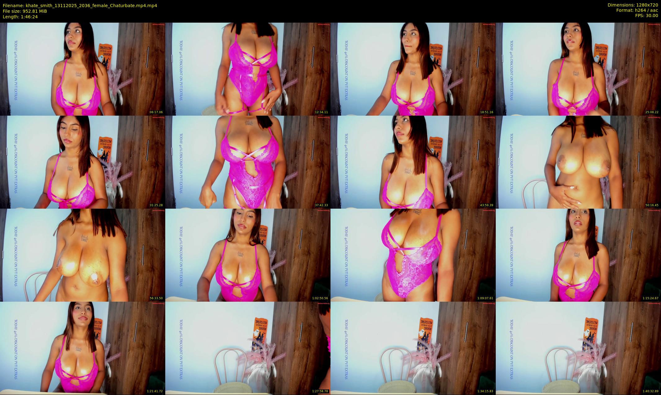 khate_smith — 107 minute Chaturbate female cam show recording, 720p, Nov 13, 2025