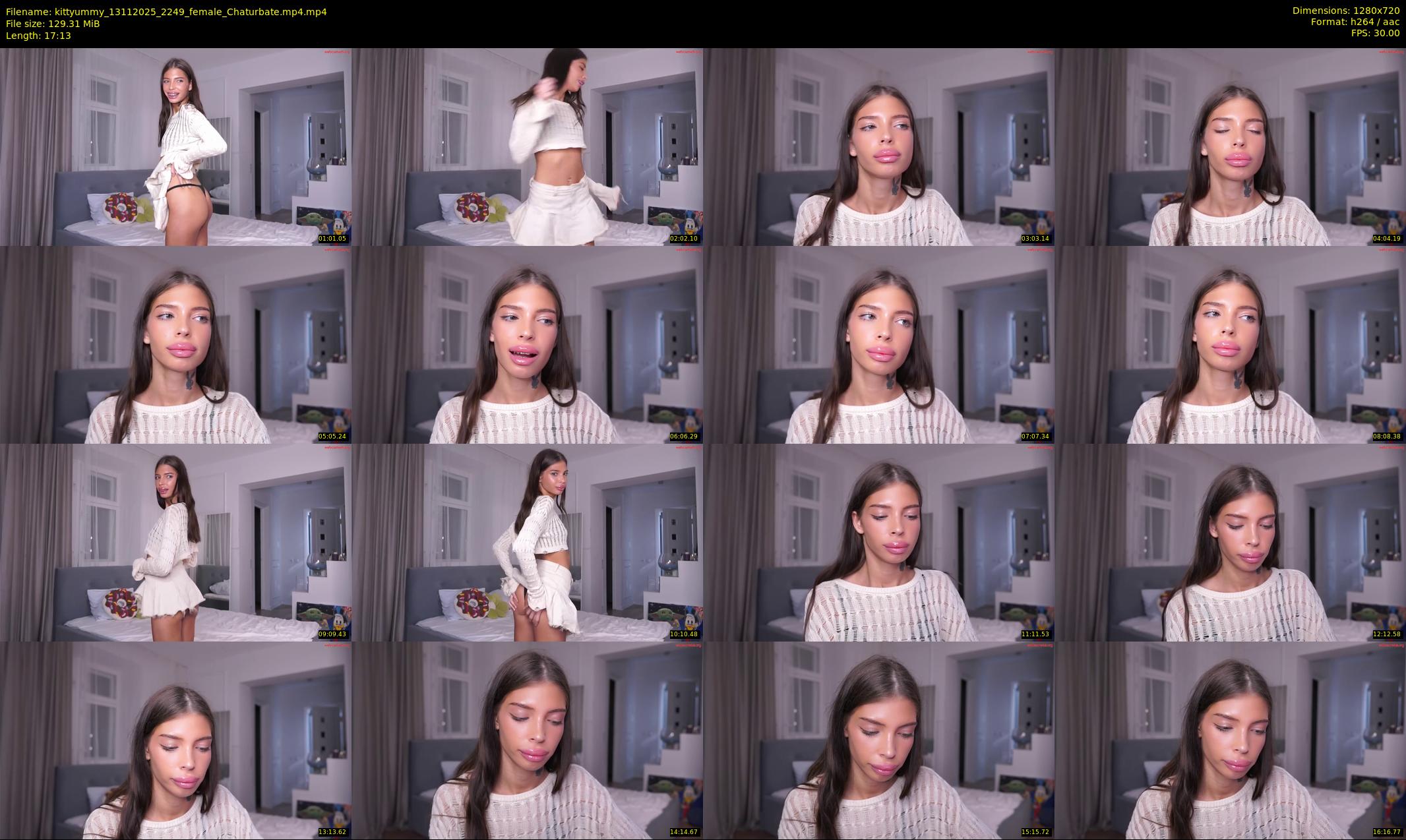 kittyummy — 18 minute Chaturbate female cam show recording, 720p, Nov 13, 2025