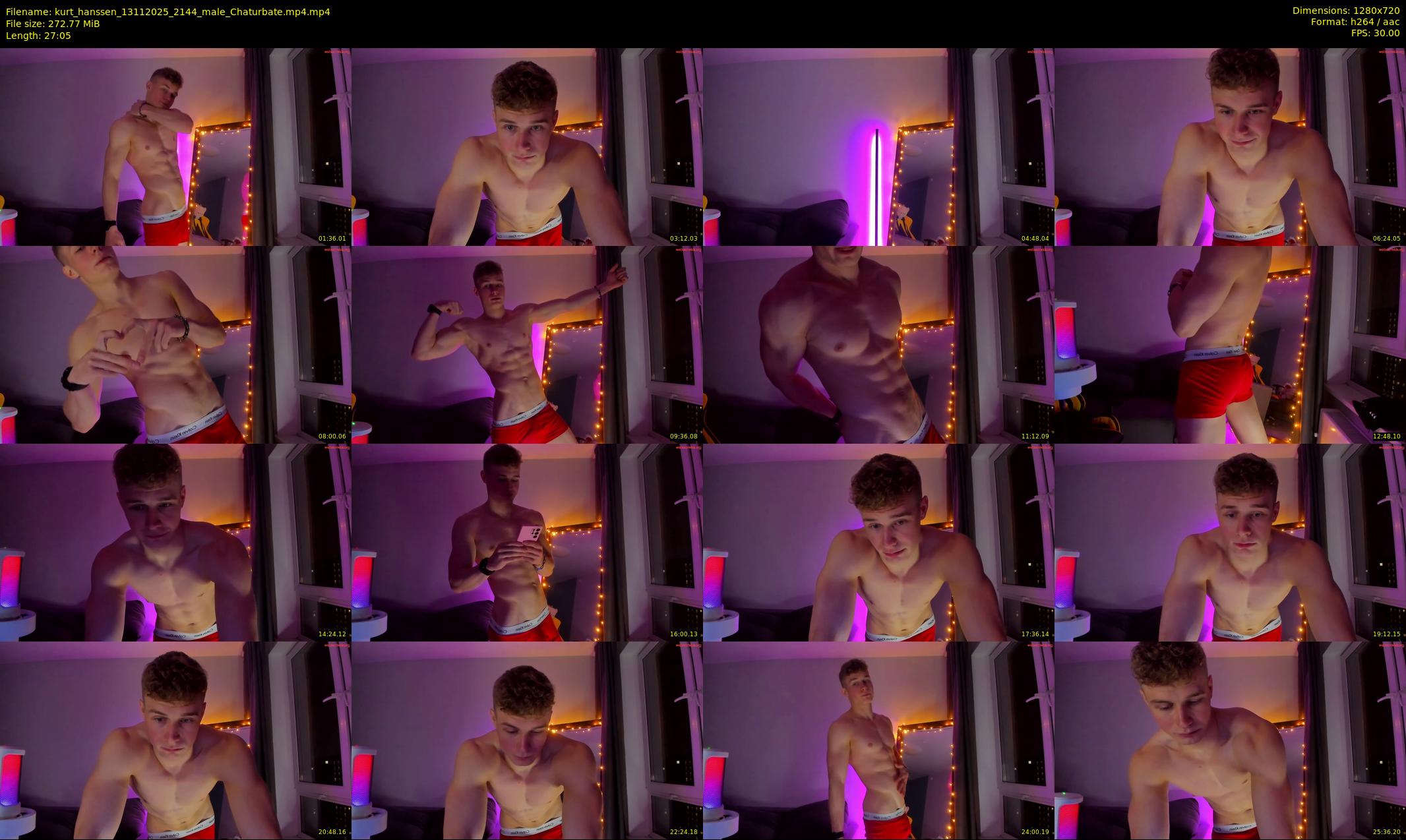 kurt_hanssen — 28 minute Chaturbate male cam show recording, 720p, Nov 13, 2025
