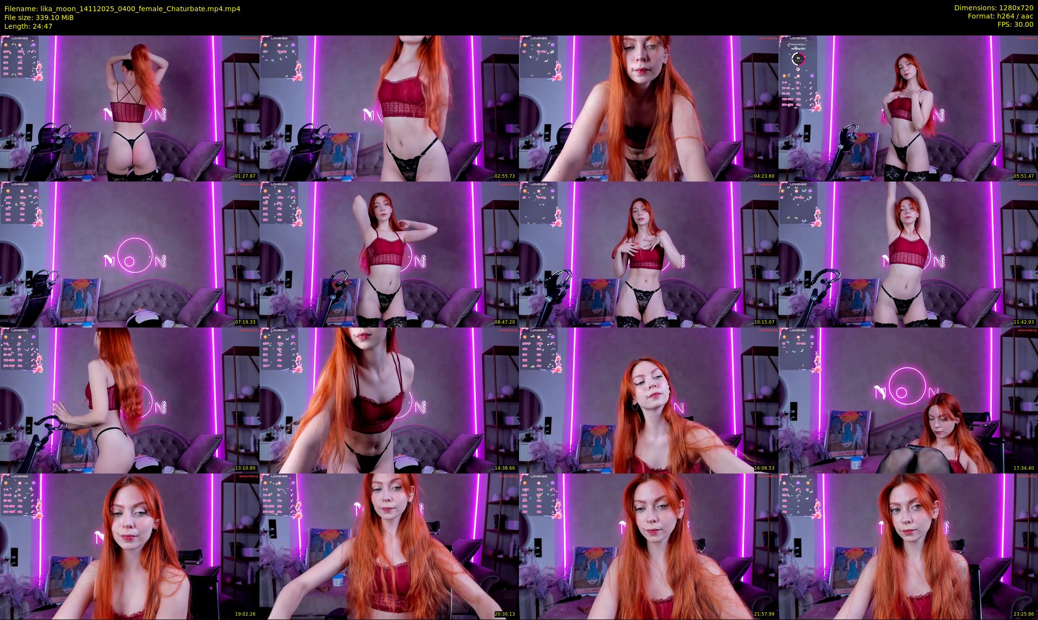 lika_moon — 25 minute Chaturbate female cam show recording, 720p, Nov 14, 2025