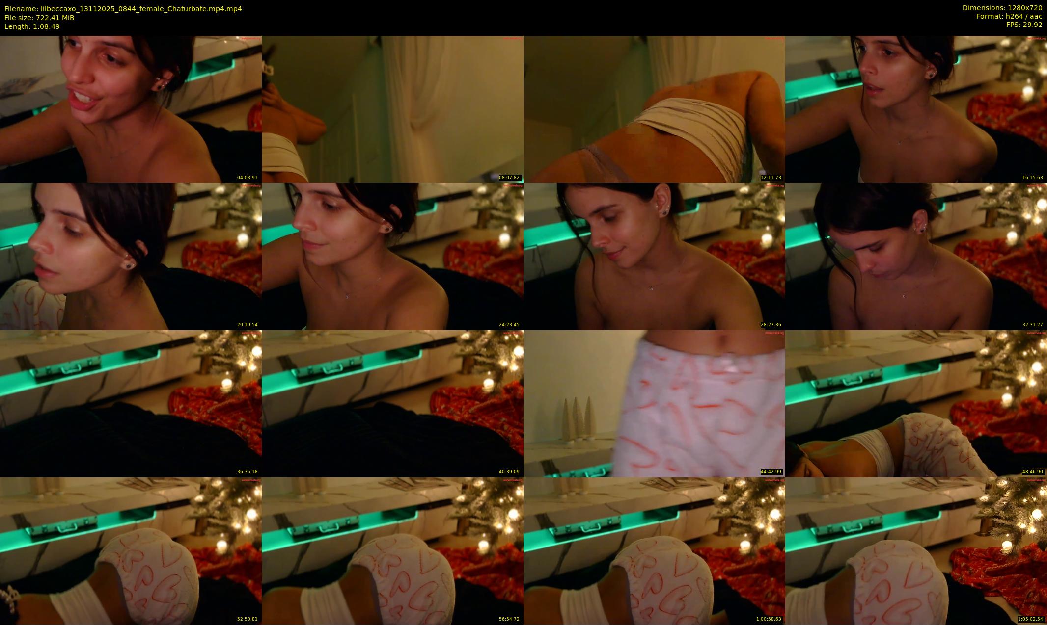 lilbeccaxo — 69 minute Chaturbate female cam show recording, 720p, Nov 13, 2025