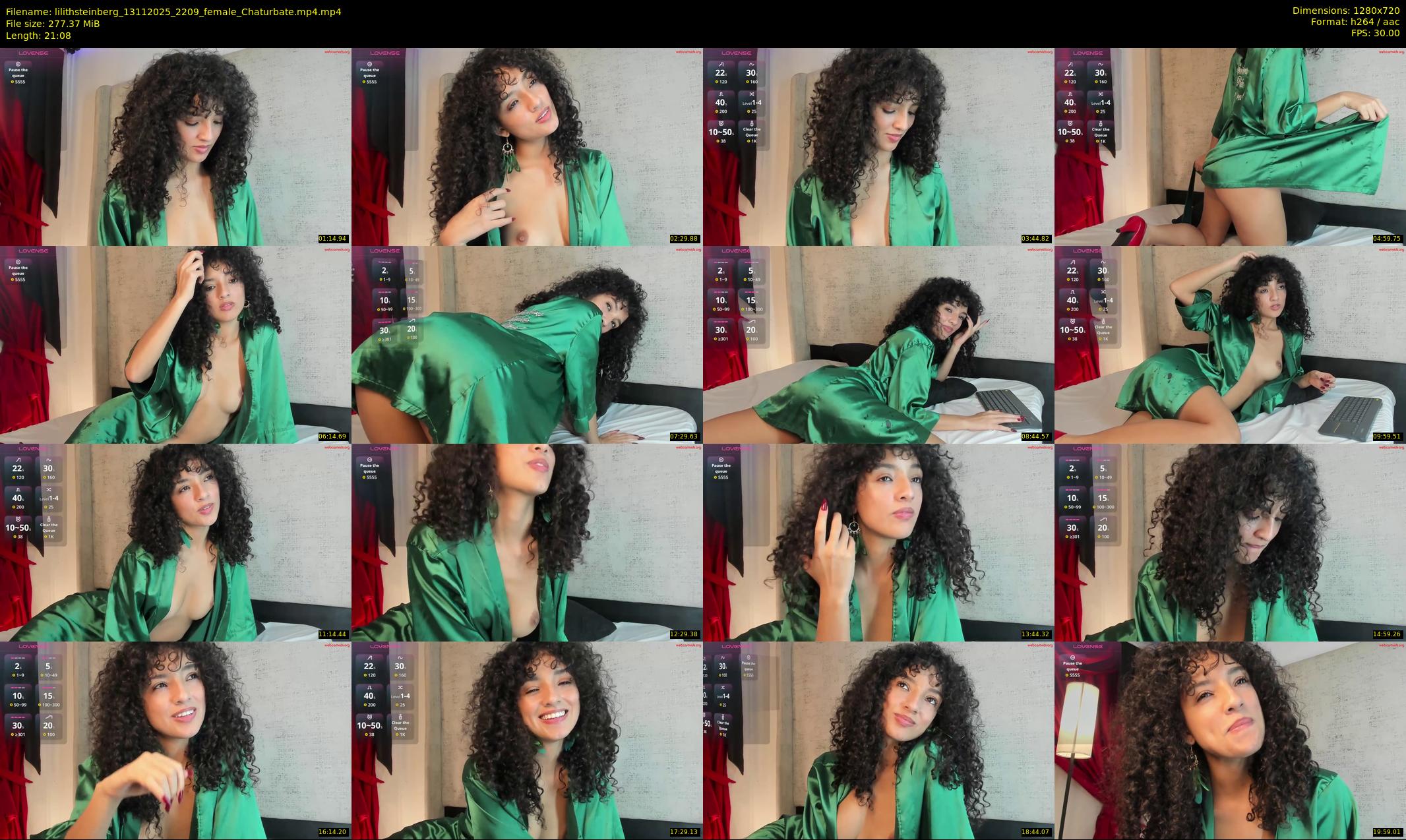 lilithsteinberg — 22 minute Chaturbate female cam show recording, 720p, Nov 13, 2025