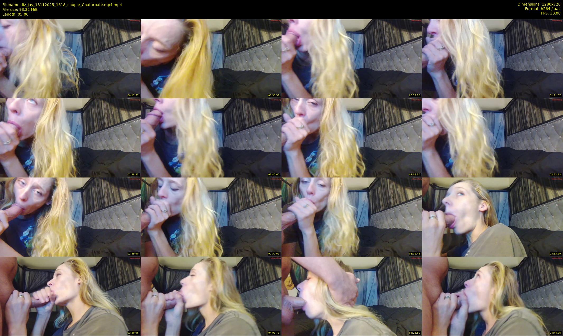 liz_jay — 5 minute Chaturbate couple cam show recording, 720p, Nov 13, 2025