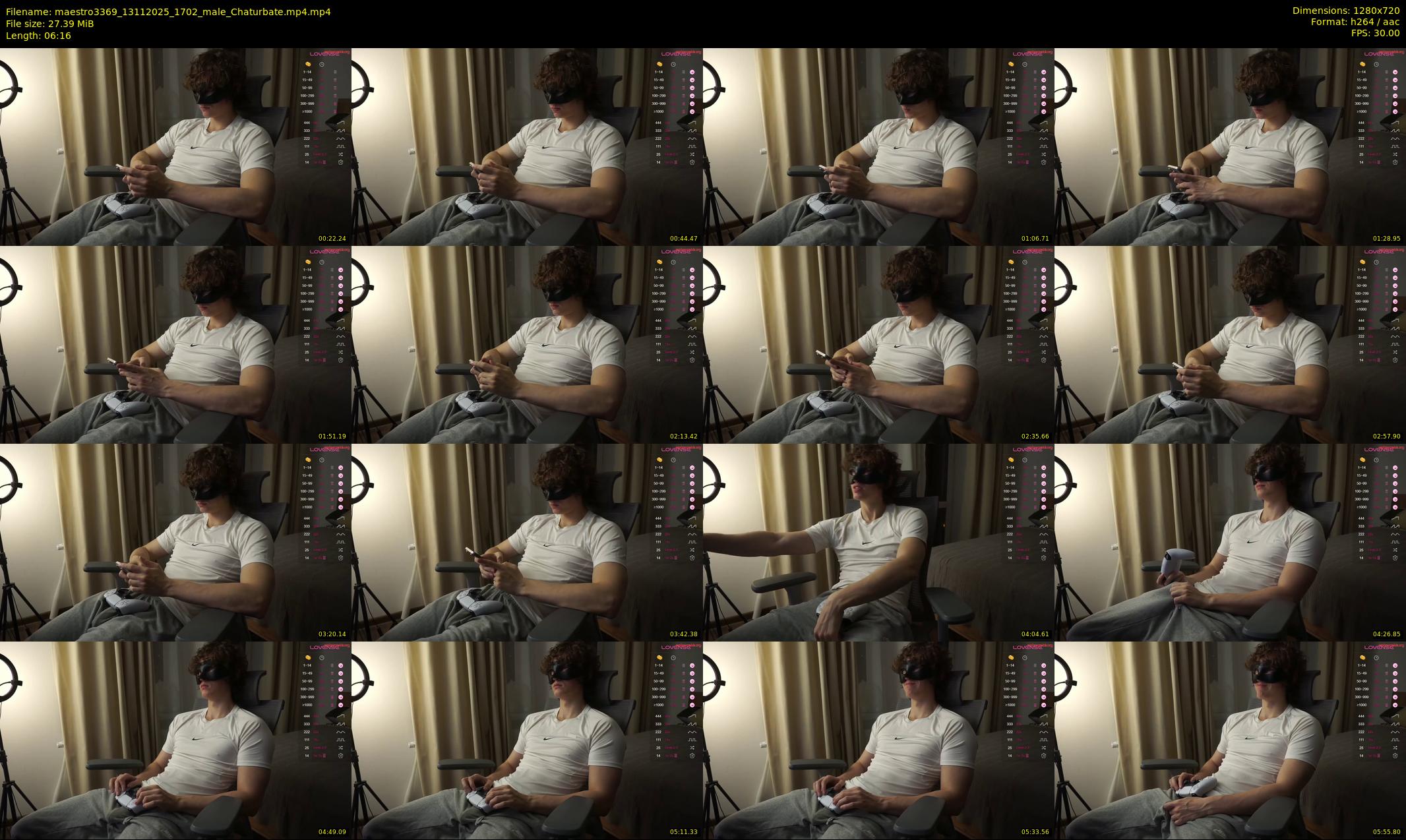 maestro3369 — 7 minute Chaturbate male cam show recording, 720p, Nov 13, 2025