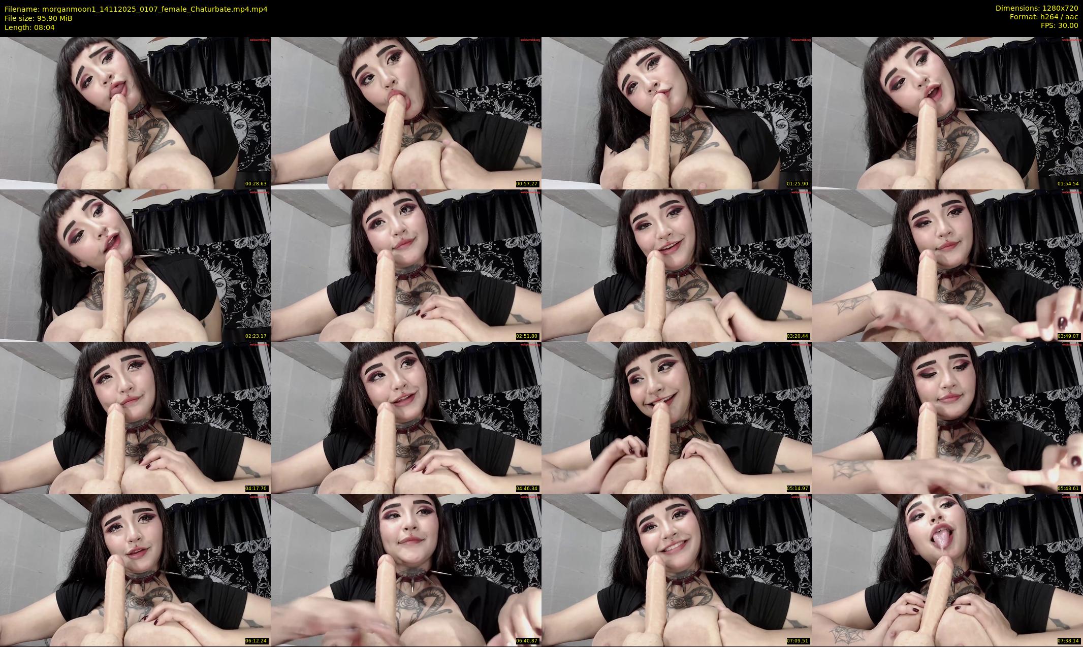 morganmoon1 — 9 minute Chaturbate female cam show recording, 720p, Nov 14, 2025
