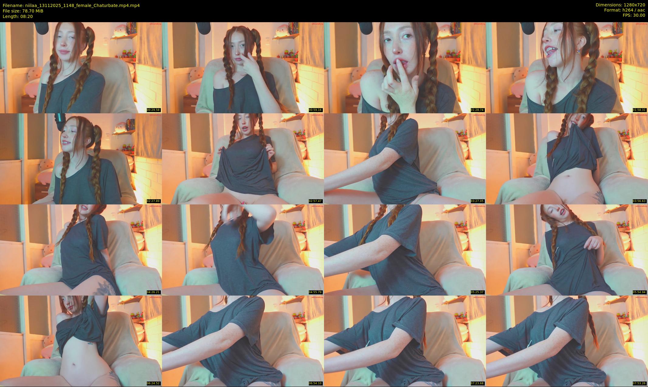 niilaa — 9 minute Chaturbate female cam show recording, 720p, Nov 13, 2025