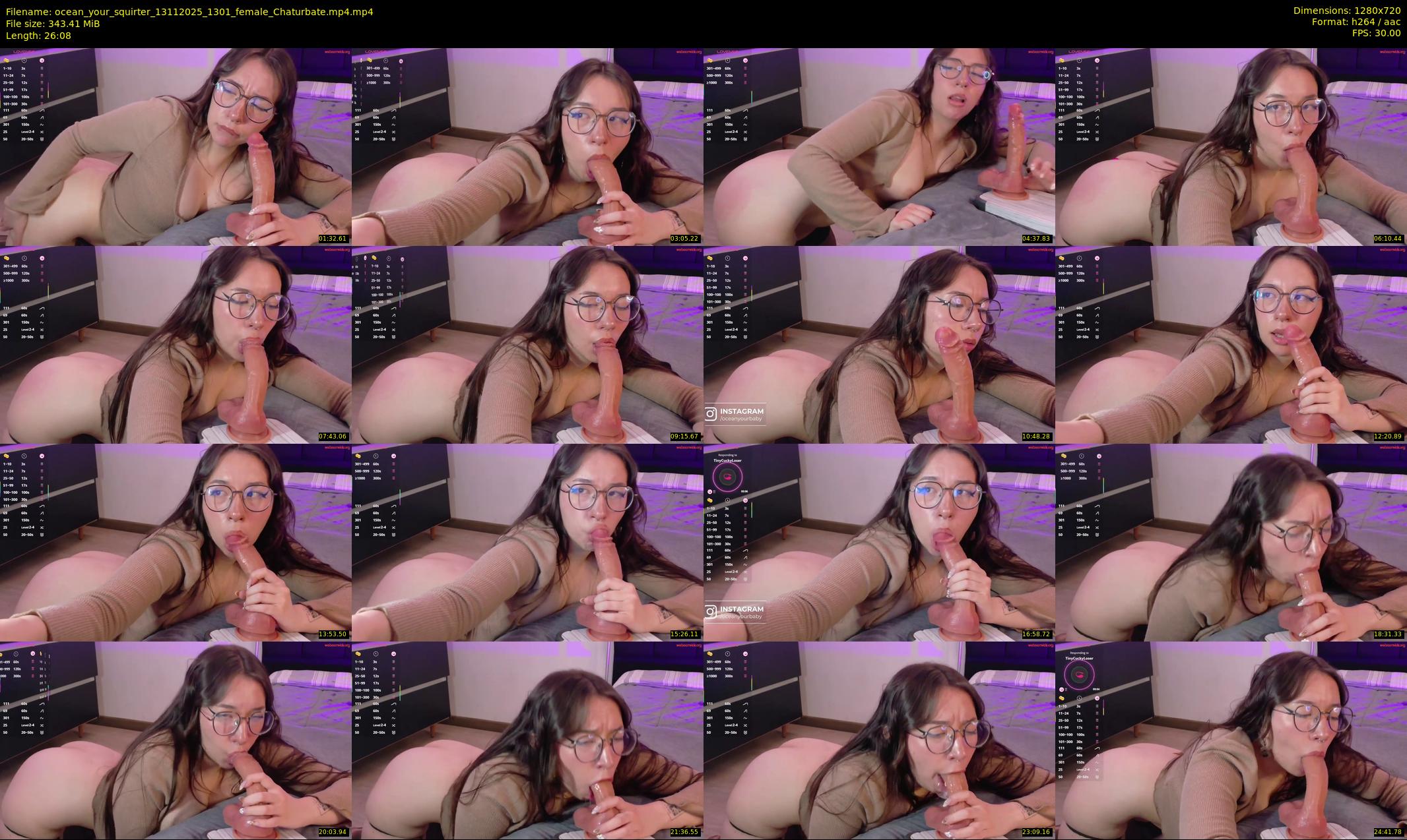 ocean_your_squirter — 27 minute Chaturbate female cam show recording, 720p, Nov 13, 2025