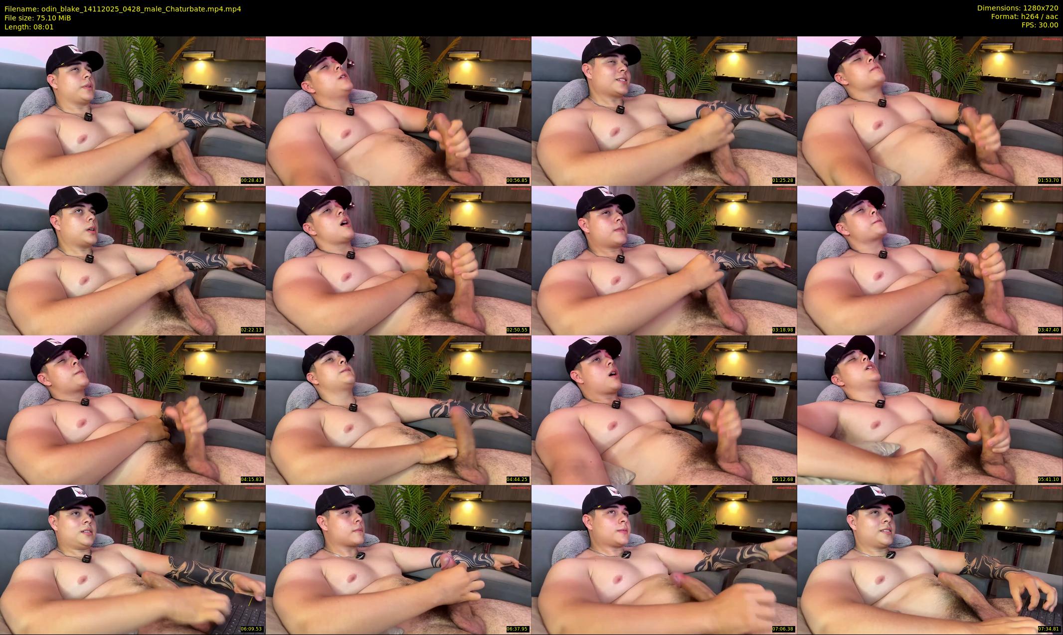 odin_blake — 9 minute Chaturbate male cam show recording, 720p, Nov 14, 2025