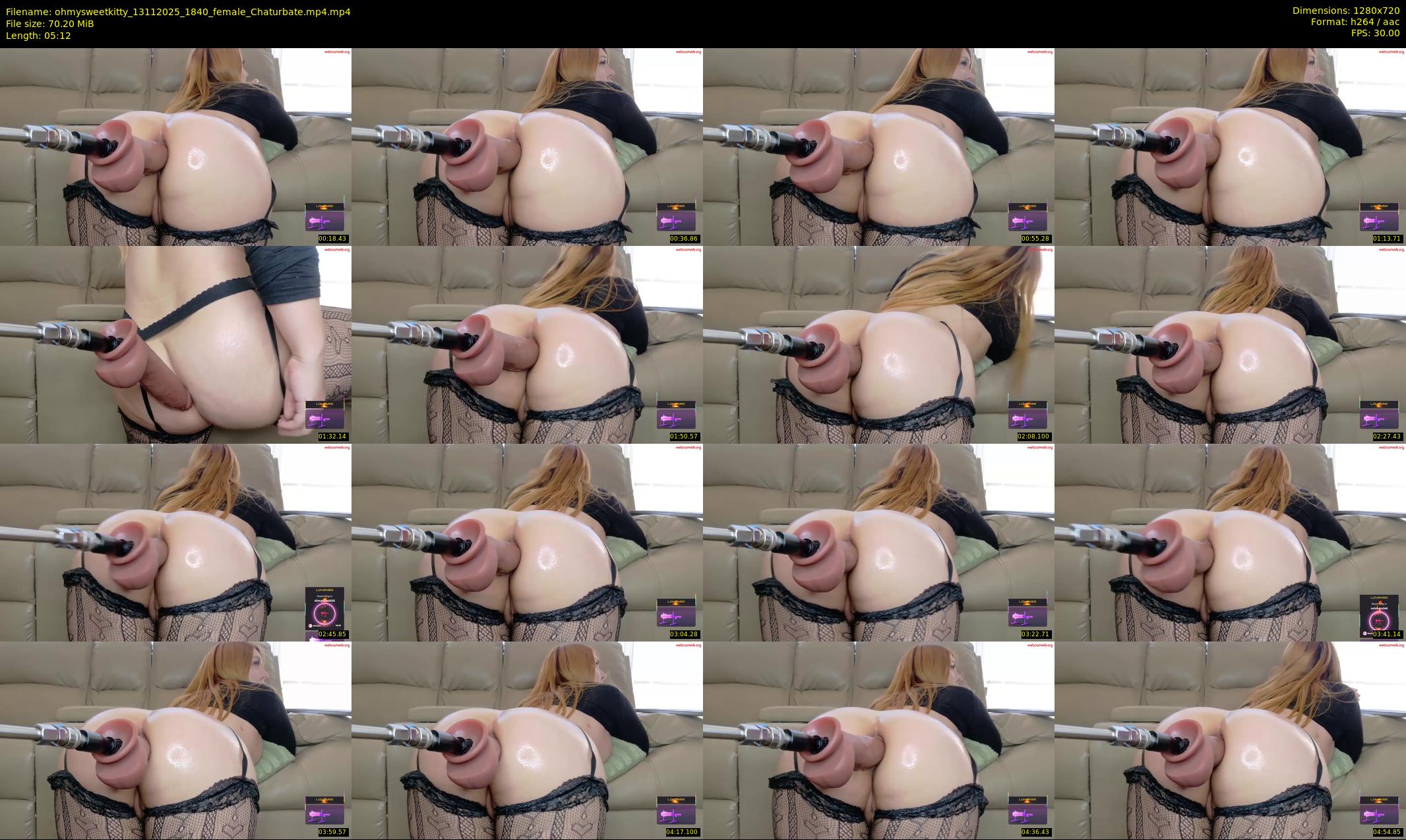 ohmysweetkitty — 6 minute Chaturbate female cam show recording, 720p, Nov 13, 2025
