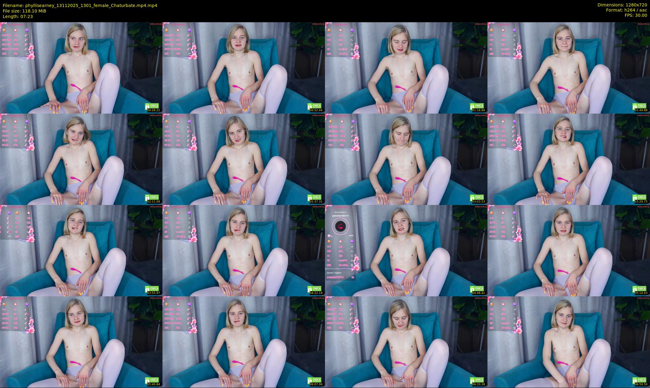 phyllisearney — 8 minute Chaturbate female cam show recording, 720p, Nov 13, 2025
