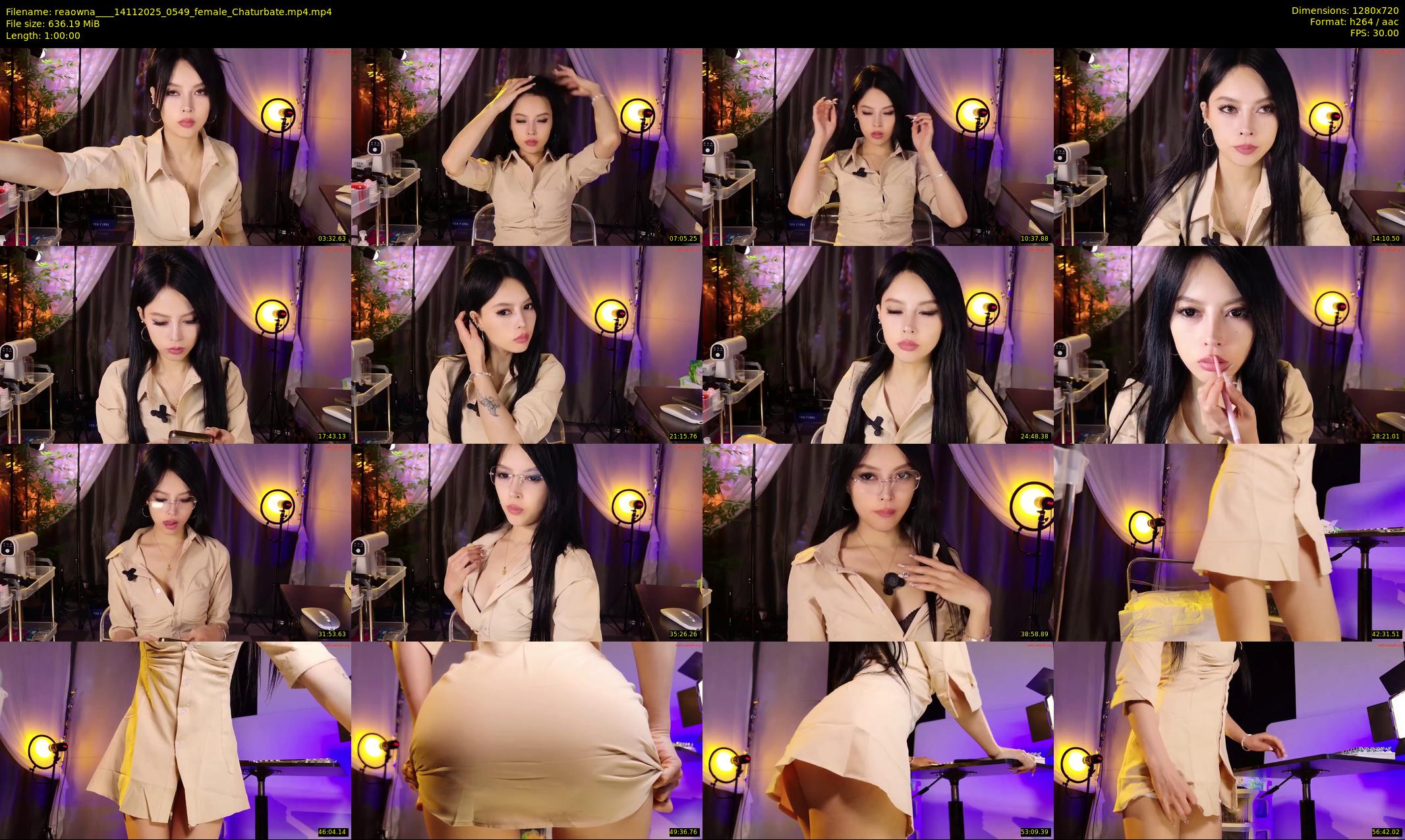 reaowna___ — 60 minute Chaturbate female cam show recording, 720p, Nov 14, 2025