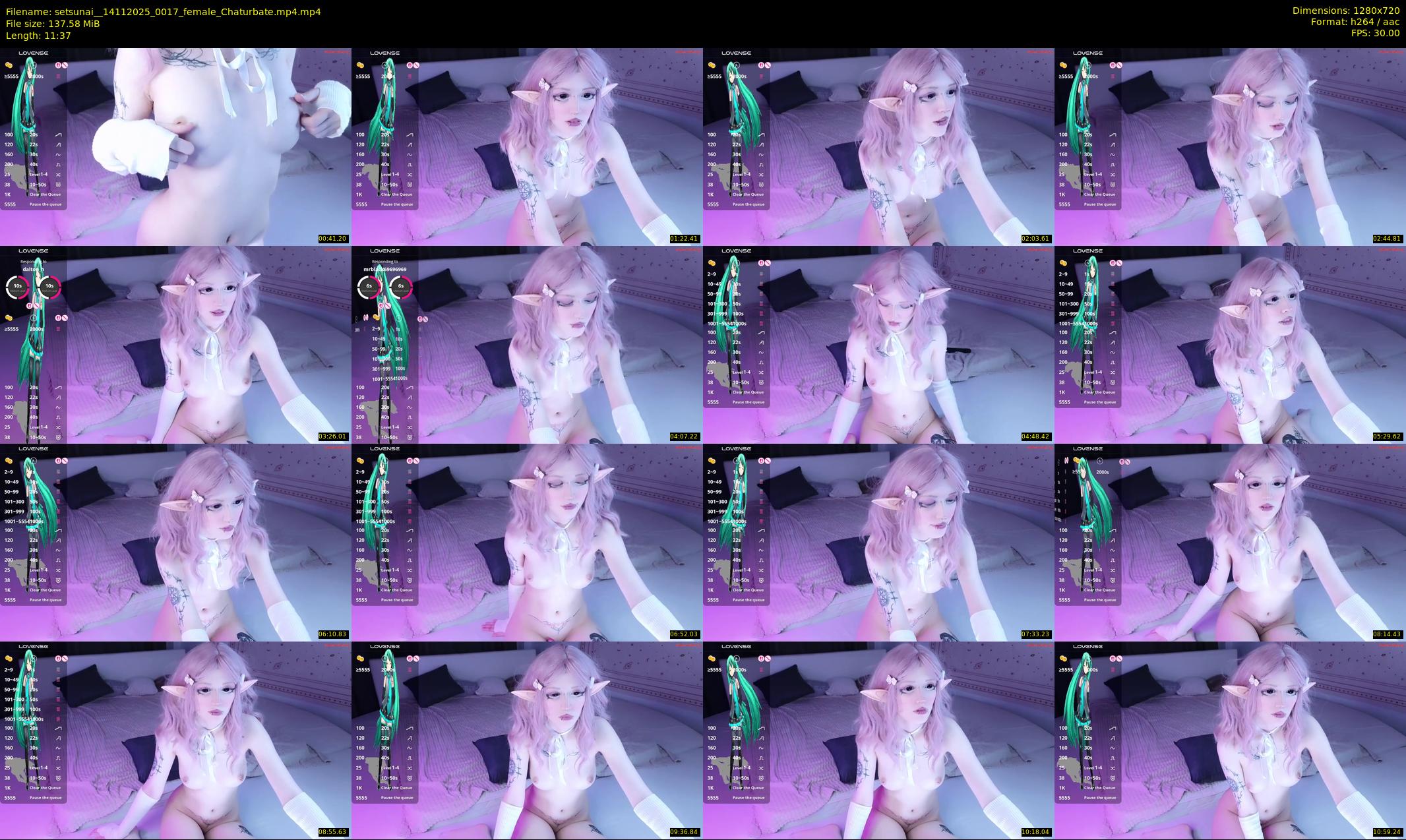 setsunai_ — 12 minute Chaturbate female cam show recording, 720p, Nov 14, 2025