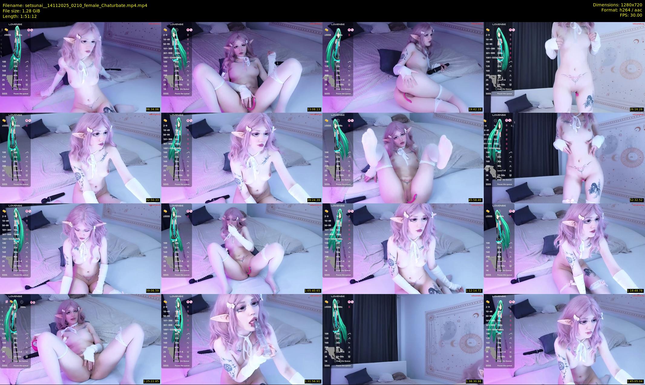 setsunai_ — 112 minute Chaturbate female cam show recording, 720p, Nov 14, 2025