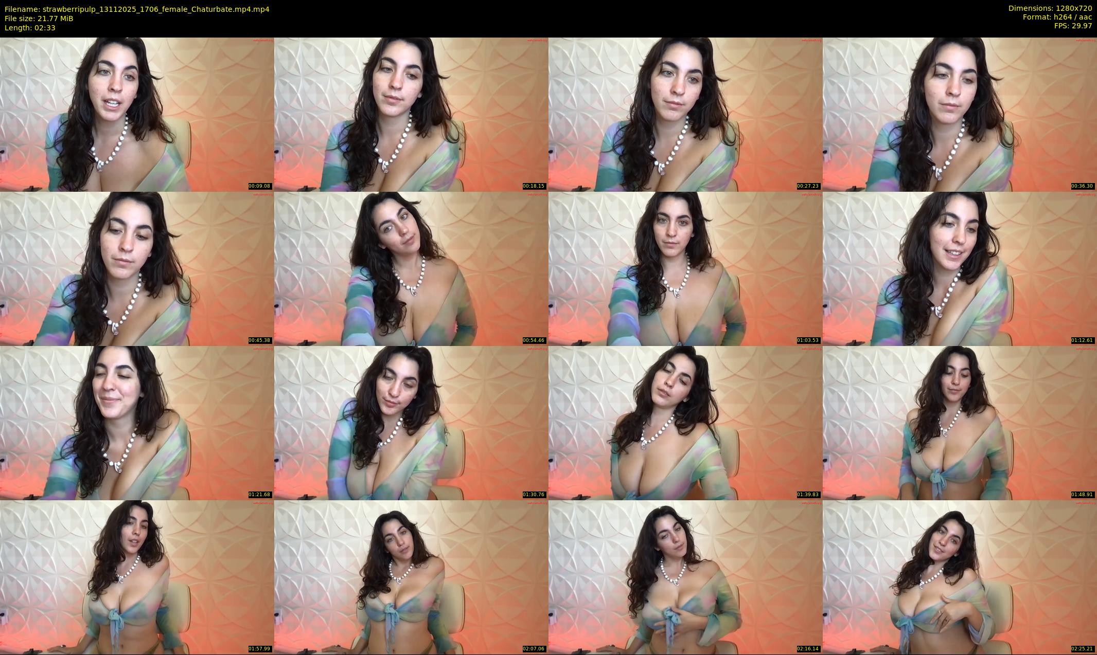 strawberripulp — 3 minute Chaturbate female cam show recording, 720p, Nov 13, 2025