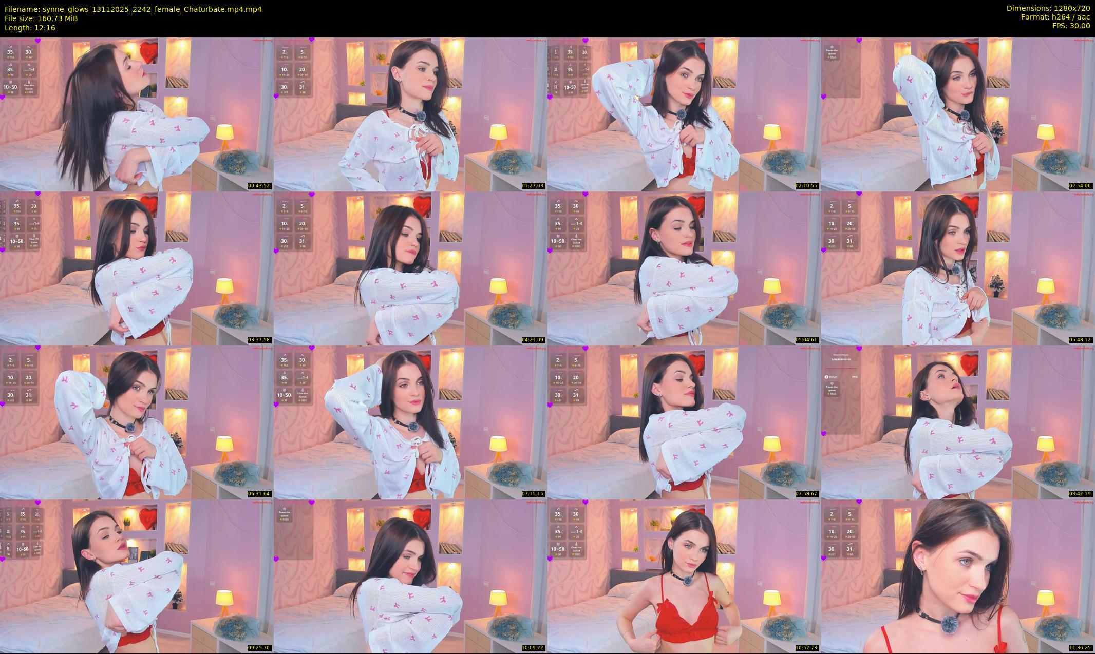 synne_glows — 13 minute Chaturbate female cam show recording, 720p, Nov 13, 2025