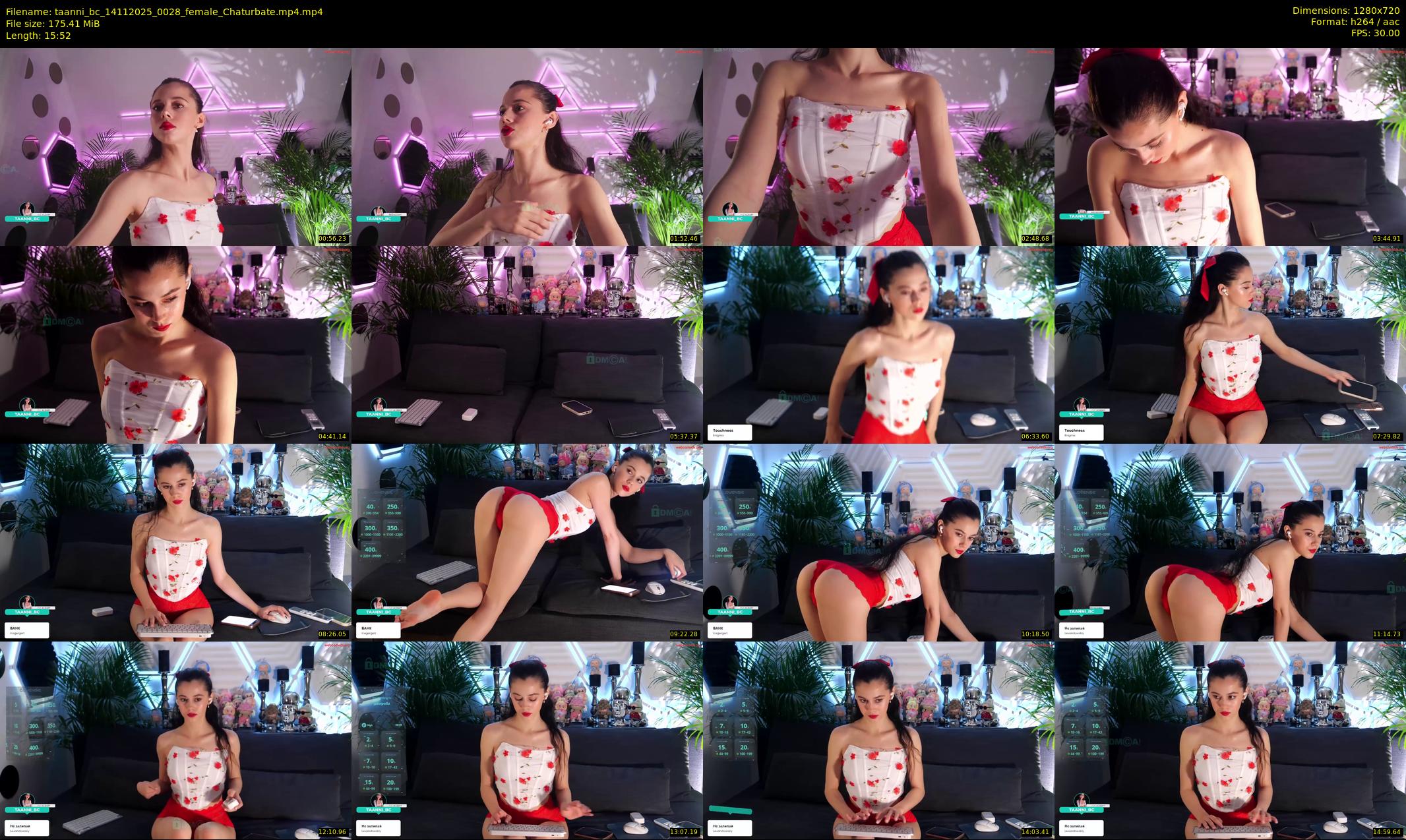 taanni_bc — 16 minute Chaturbate female cam show recording, 720p, Nov 14, 2025