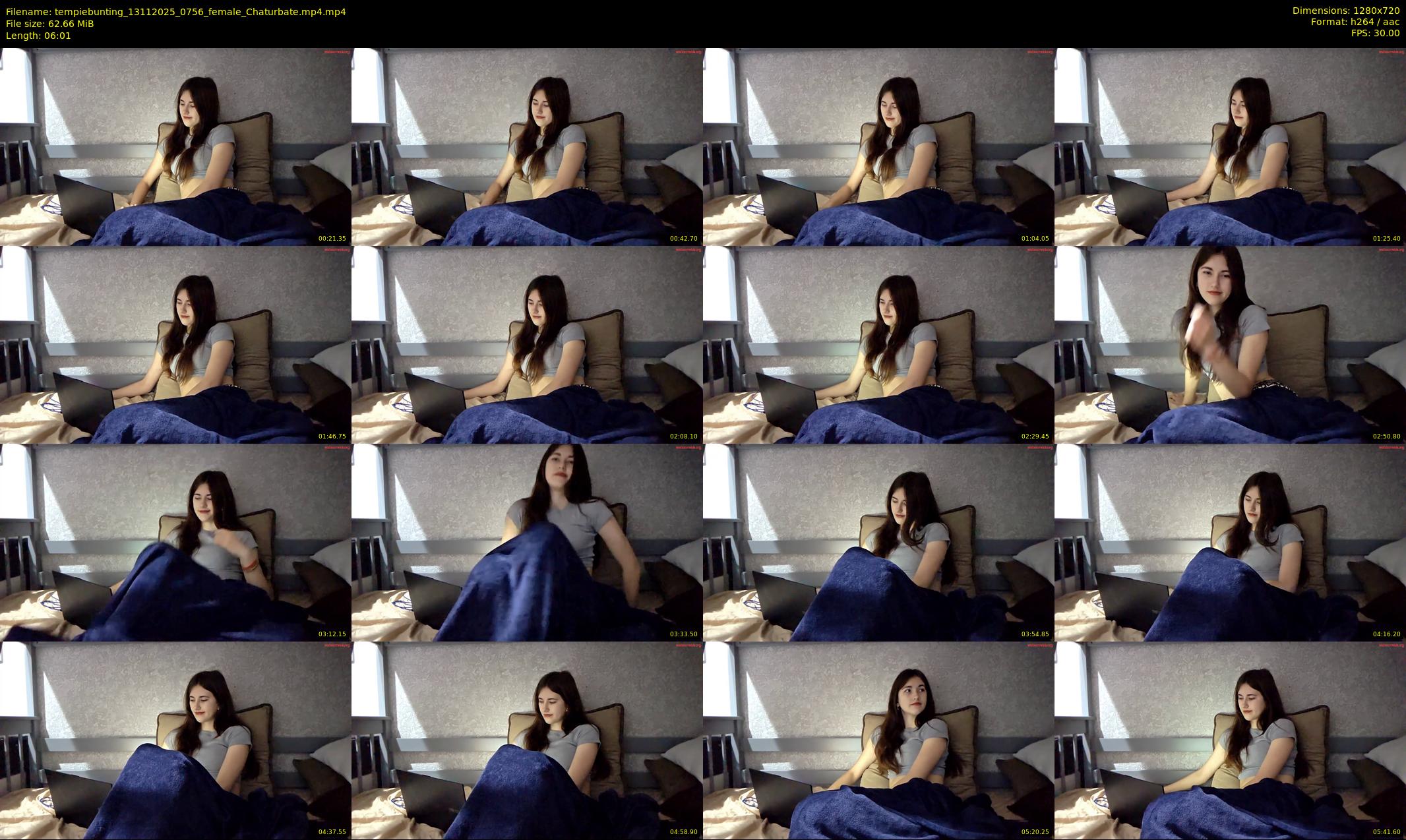 tempiebunting — 7 minute Chaturbate female cam show recording, 720p, Nov 13, 2025
