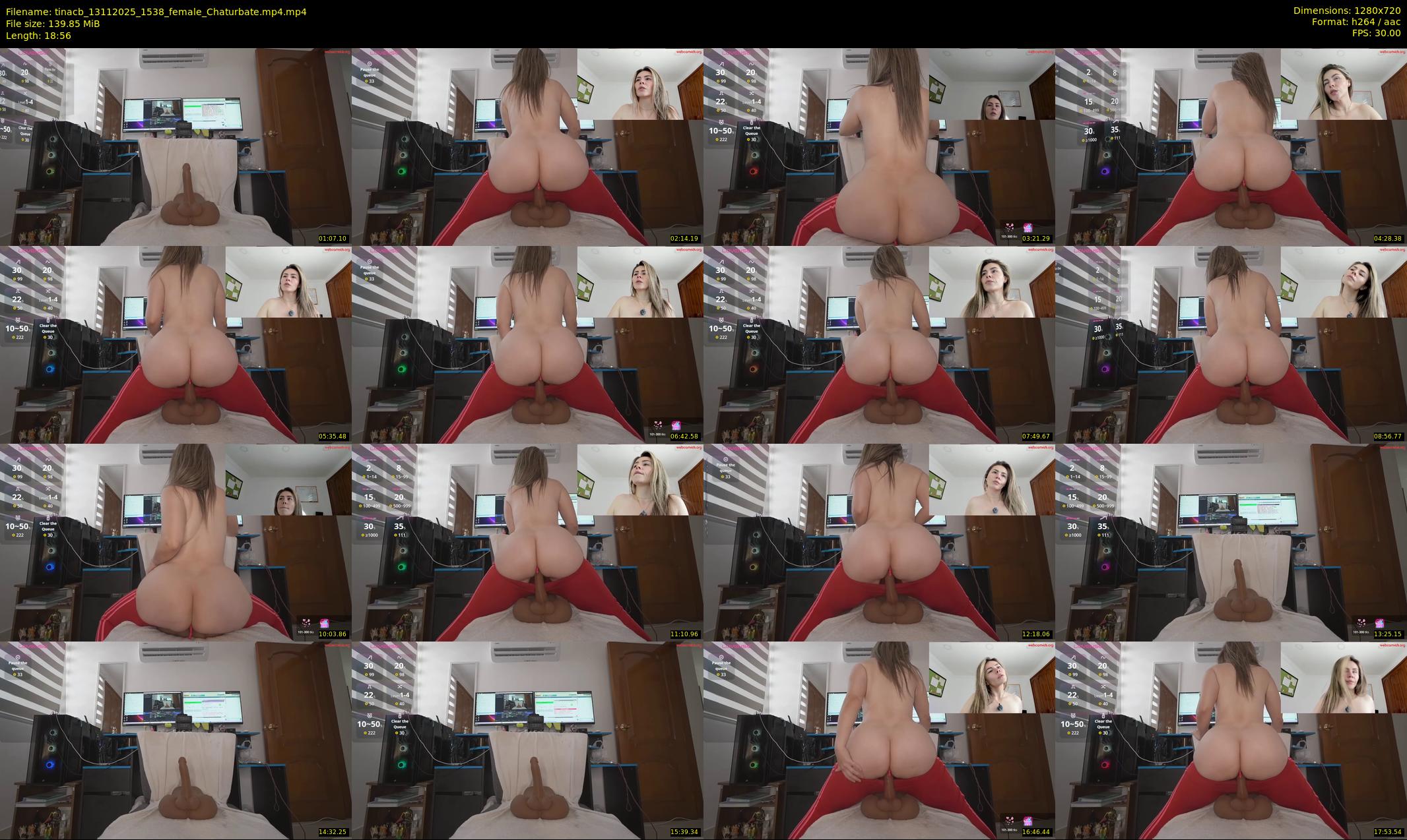 tinacb — 19 minute Chaturbate female cam show recording, 720p, Nov 13, 2025