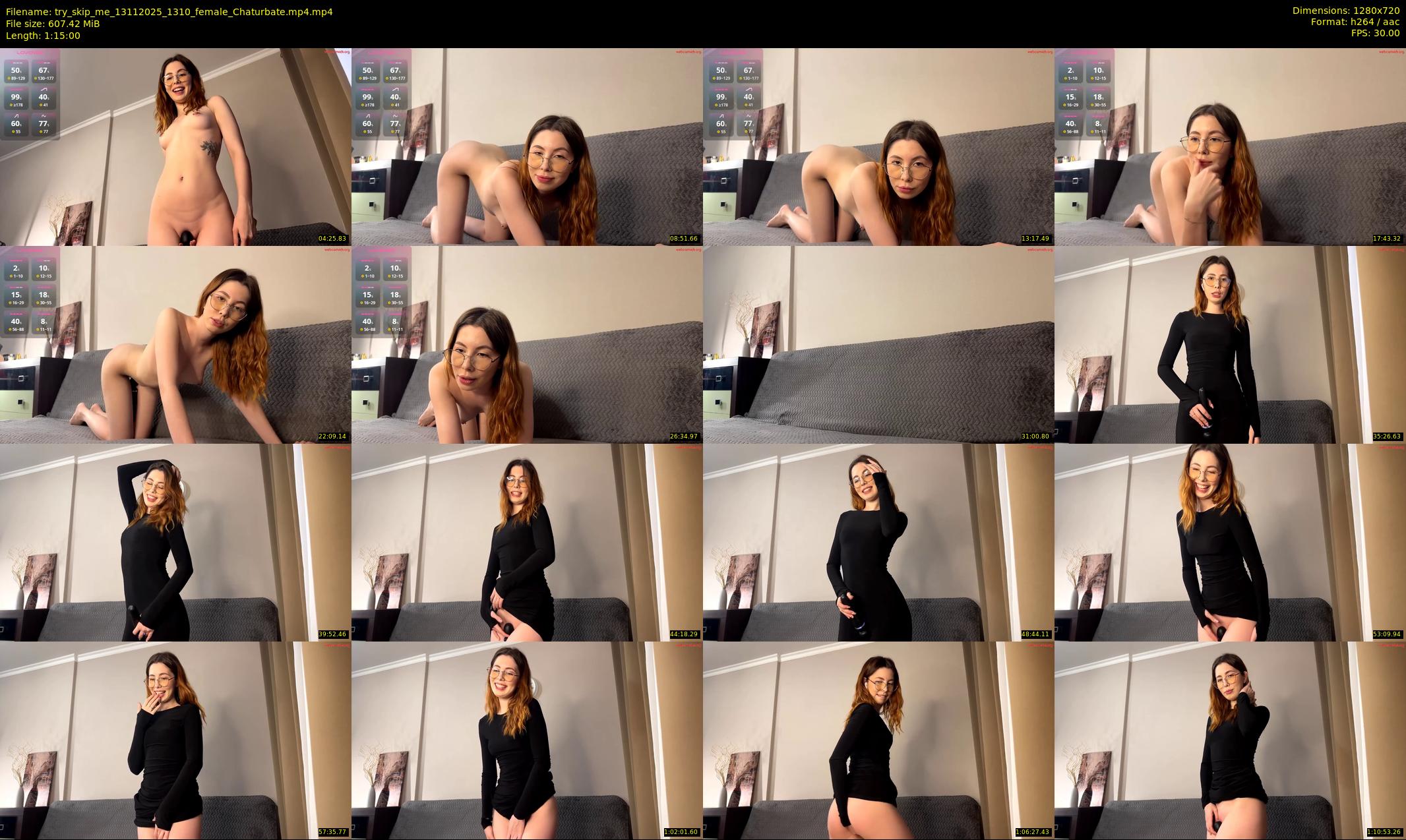 try_skip_me — 75 minute Chaturbate female cam show recording, 720p, Nov 13, 2025