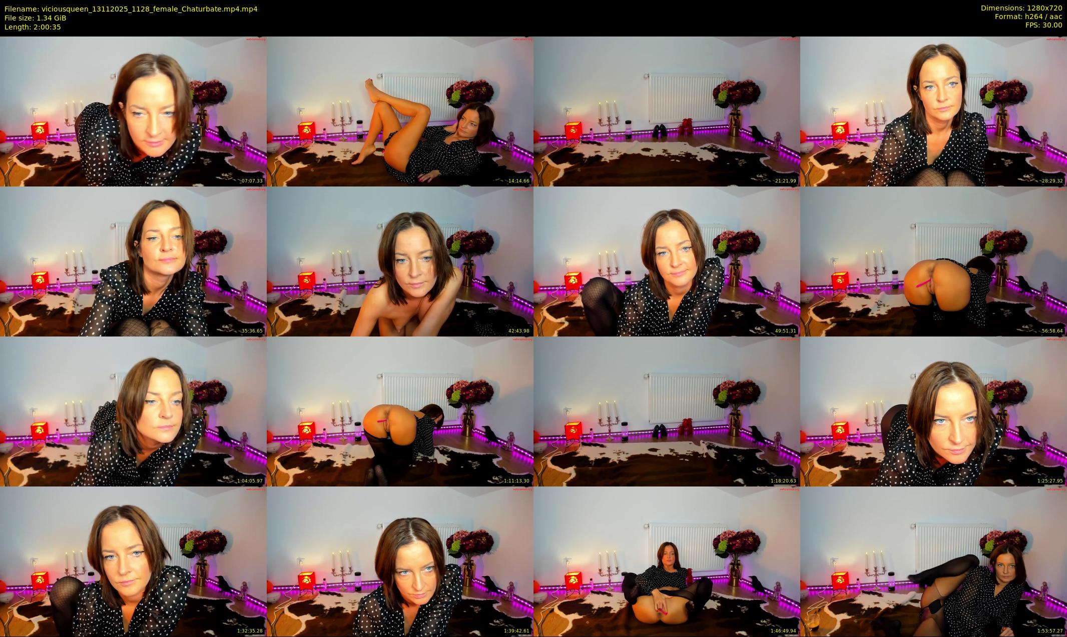 viciousqueen — 121 minute Chaturbate female cam show recording, 720p, Nov 13, 2025