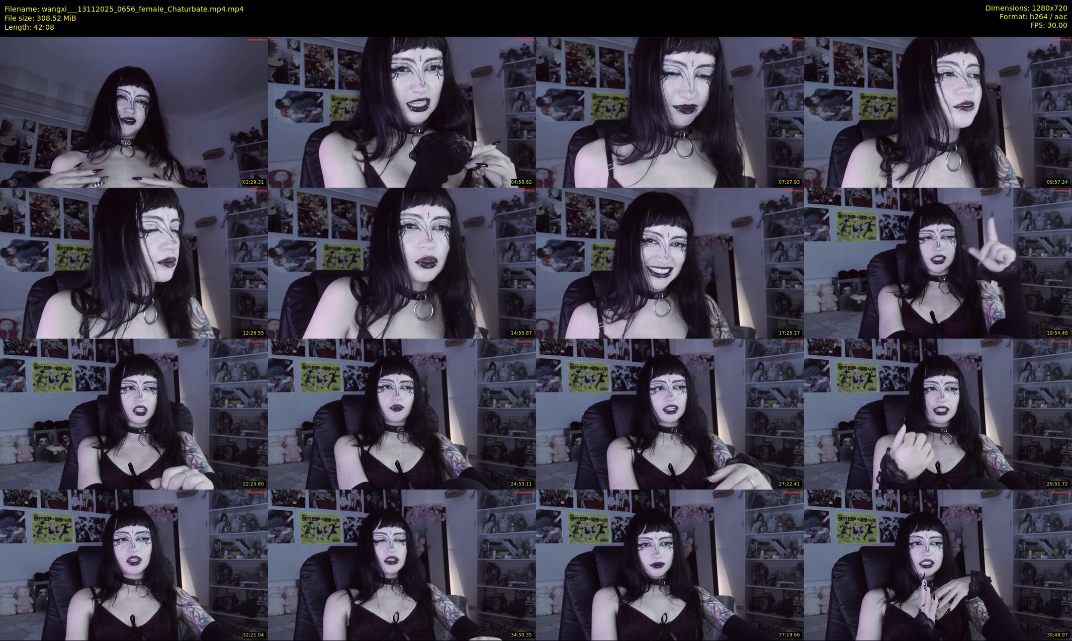 wangxi__ — 43 minute Chaturbate female cam show recording, 720p, Nov 13, 2025