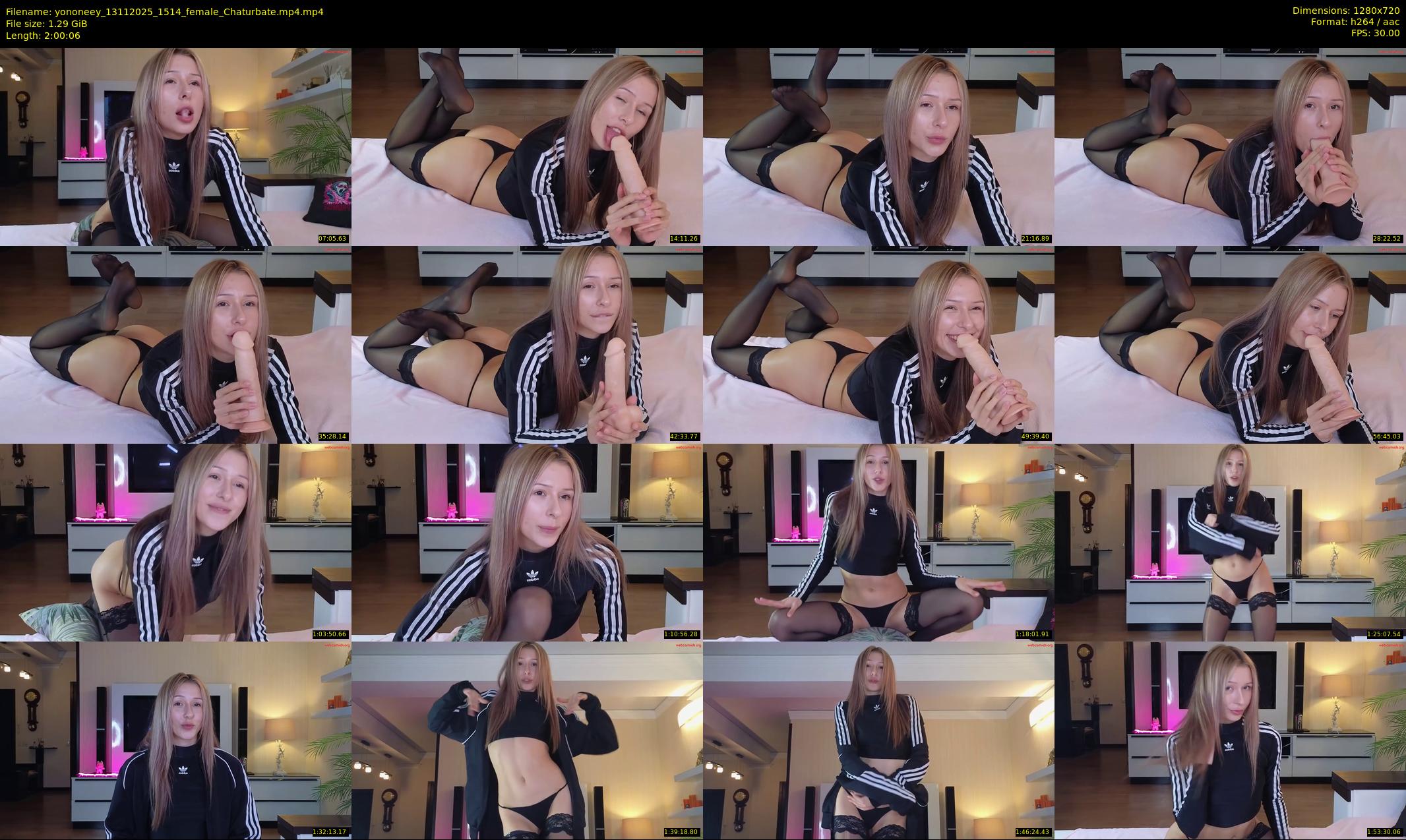 yononeey — 121 minute Chaturbate female cam show recording, 720p, Nov 13, 2025